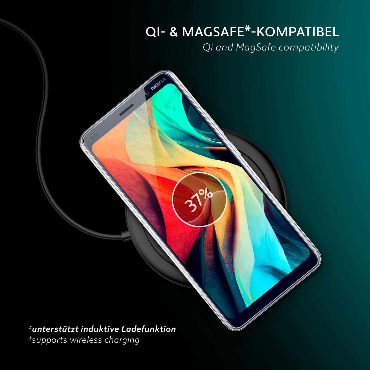 moex Aero Case Nokia 9 PureView durchsichtig aus Silikon – Weiteres Produktbild 7