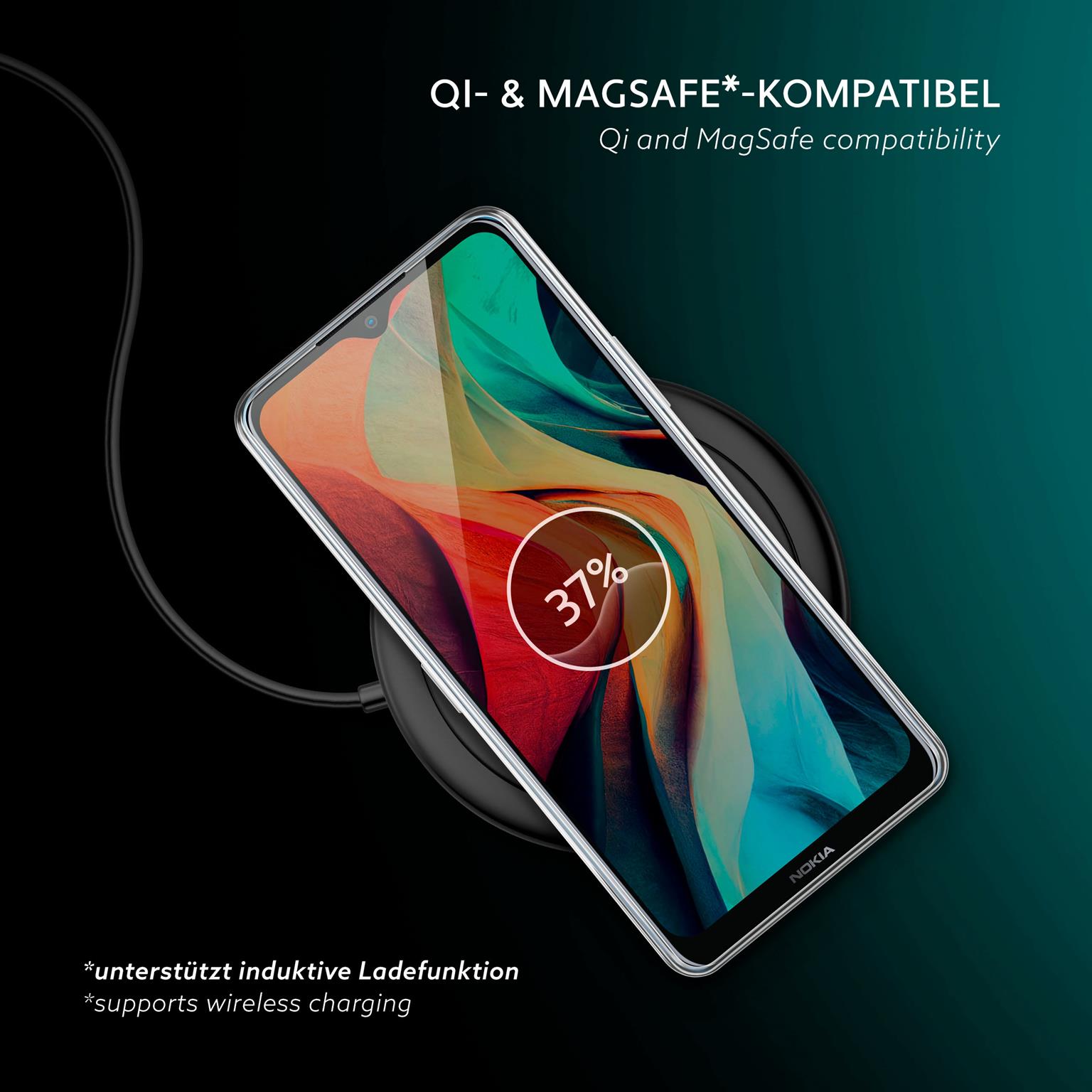 moex Aero Case Nokia G50 durchsichtig aus Silikon – Weiteres Produktbild 6