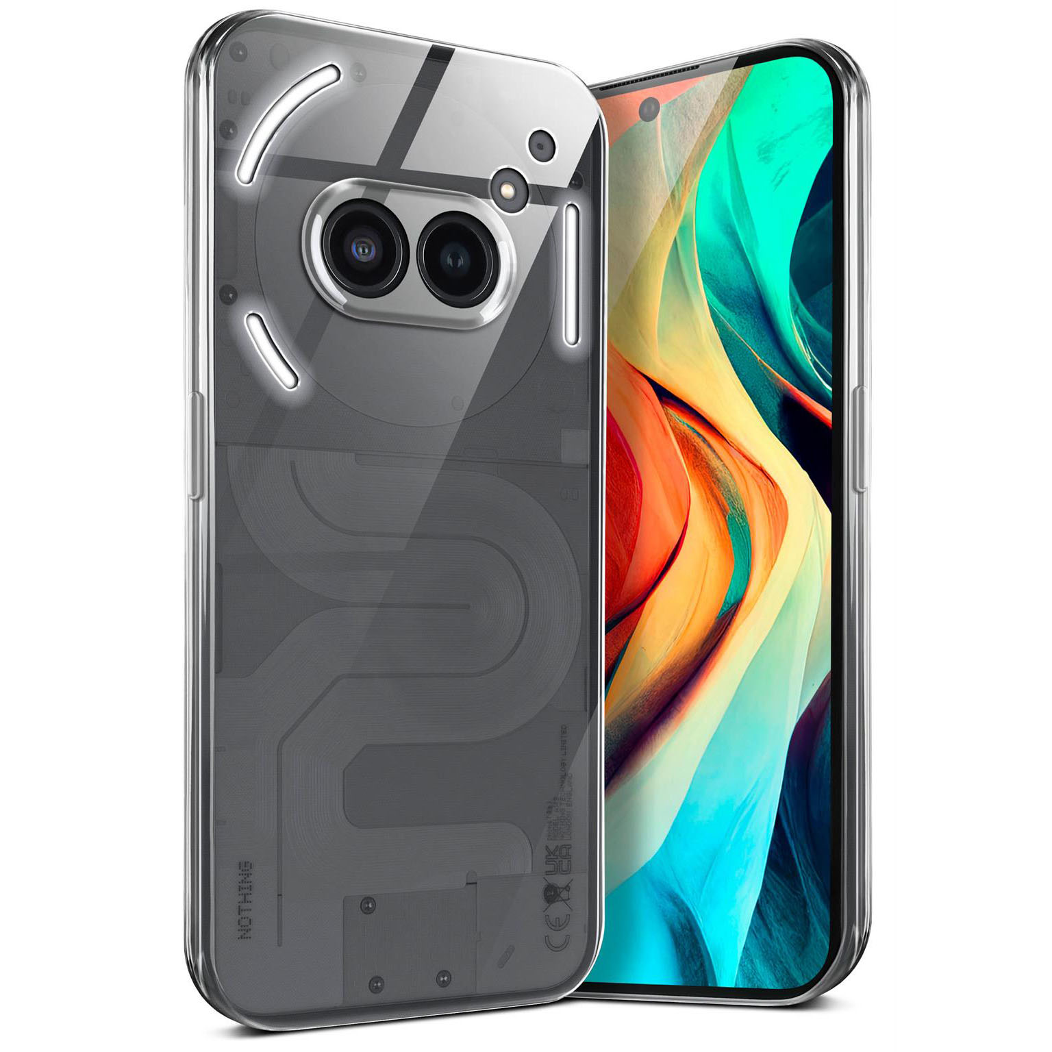 moex Aero Case Nothing Phone (2a) Plus durchsichtig aus Silikon – undefined