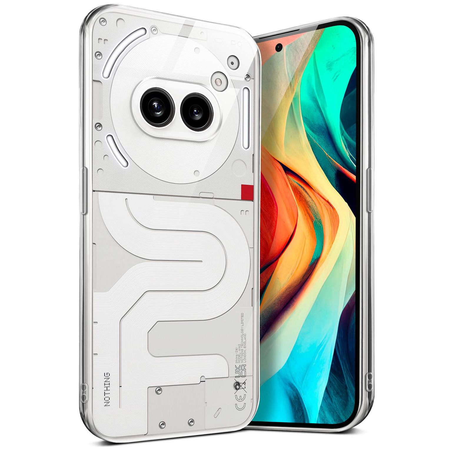 moex Aero Case Nothing Phone (2a) durchsichtig aus Silikon – Weiteres Produktbild 1 moex Aero Case Nothing Phone (2a) durchsichtig aus Silikon – Weiteres Produktbild 1