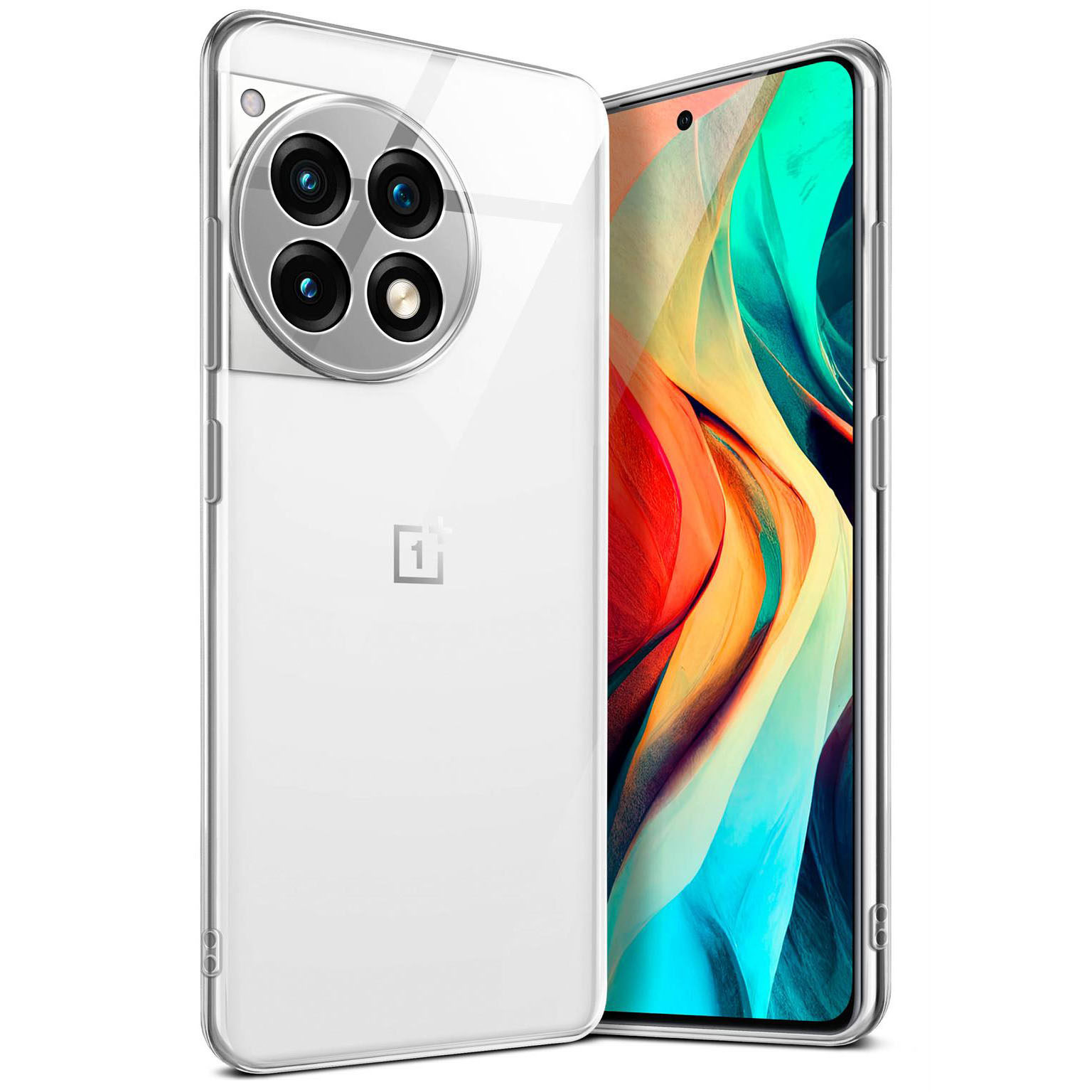 moex Aero Case OnePlus 12R durchsichtig aus Silikon – undefined