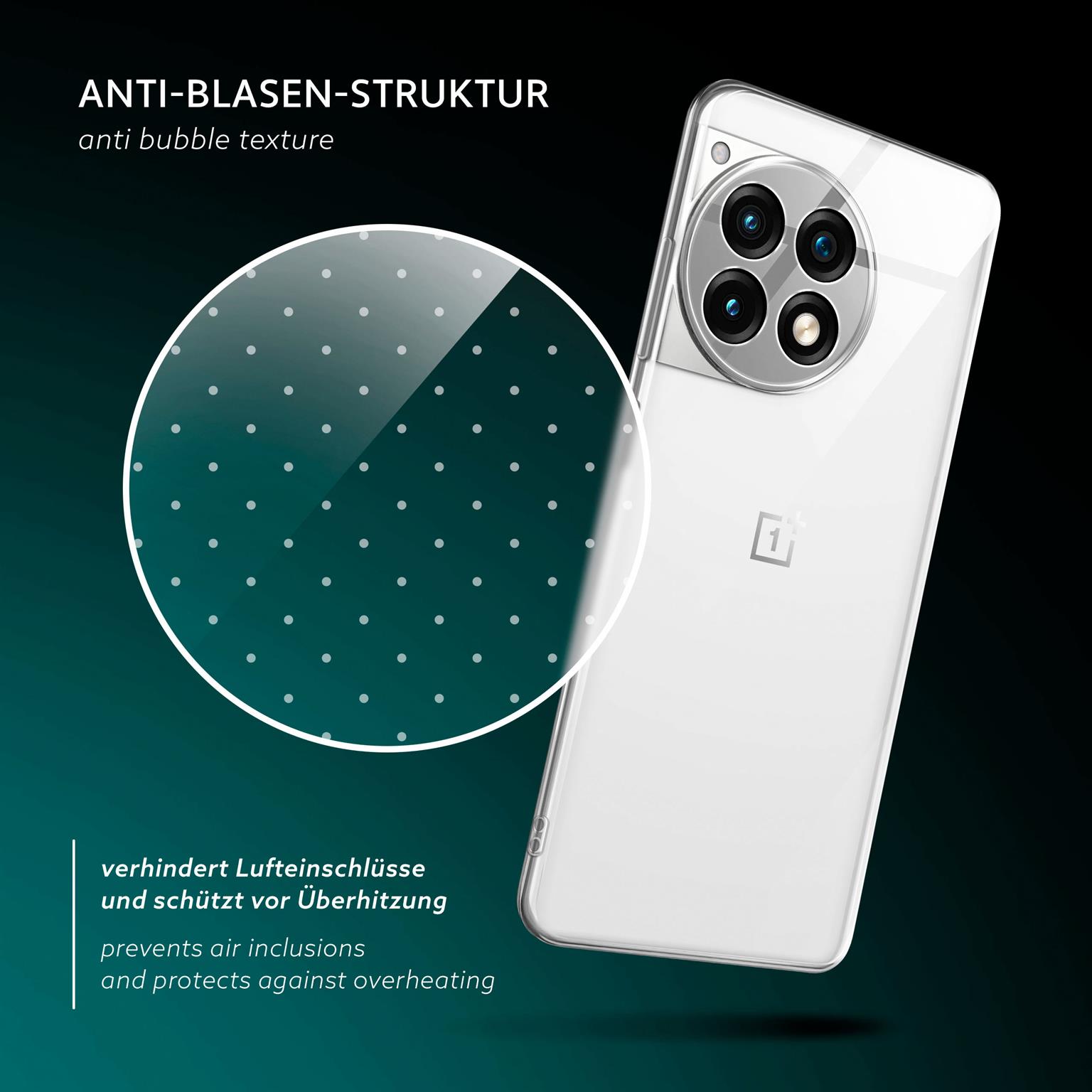 moex Aero Case OnePlus 12R durchsichtig aus Silikon – Weiteres Produktbild 5