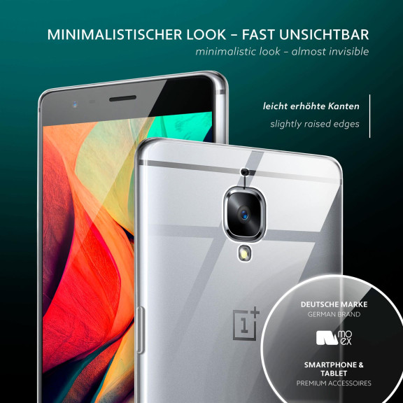 moex Aero Case OnePlus 3T durchsichtig aus Silikon – Weiteres Produktbild 4