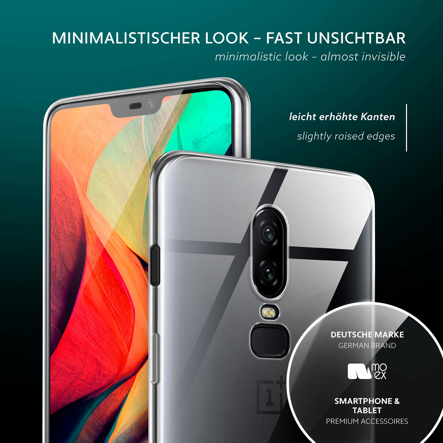 moex Aero Case OnePlus 6 durchsichtig aus Silikon – Weiteres Produktbild 4 moex Aero Case OnePlus 6 durchsichtig aus Silikon – Weiteres Produktbild 4