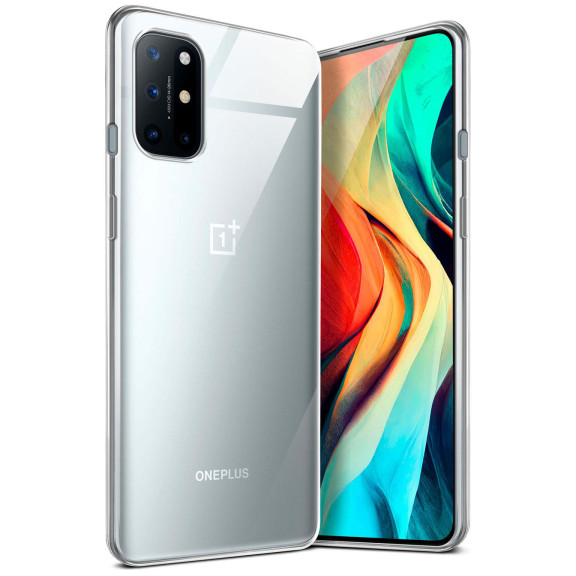 moex Aero Case OnePlus 8T durchsichtig aus Silikon – Weiteres Produktbild 1