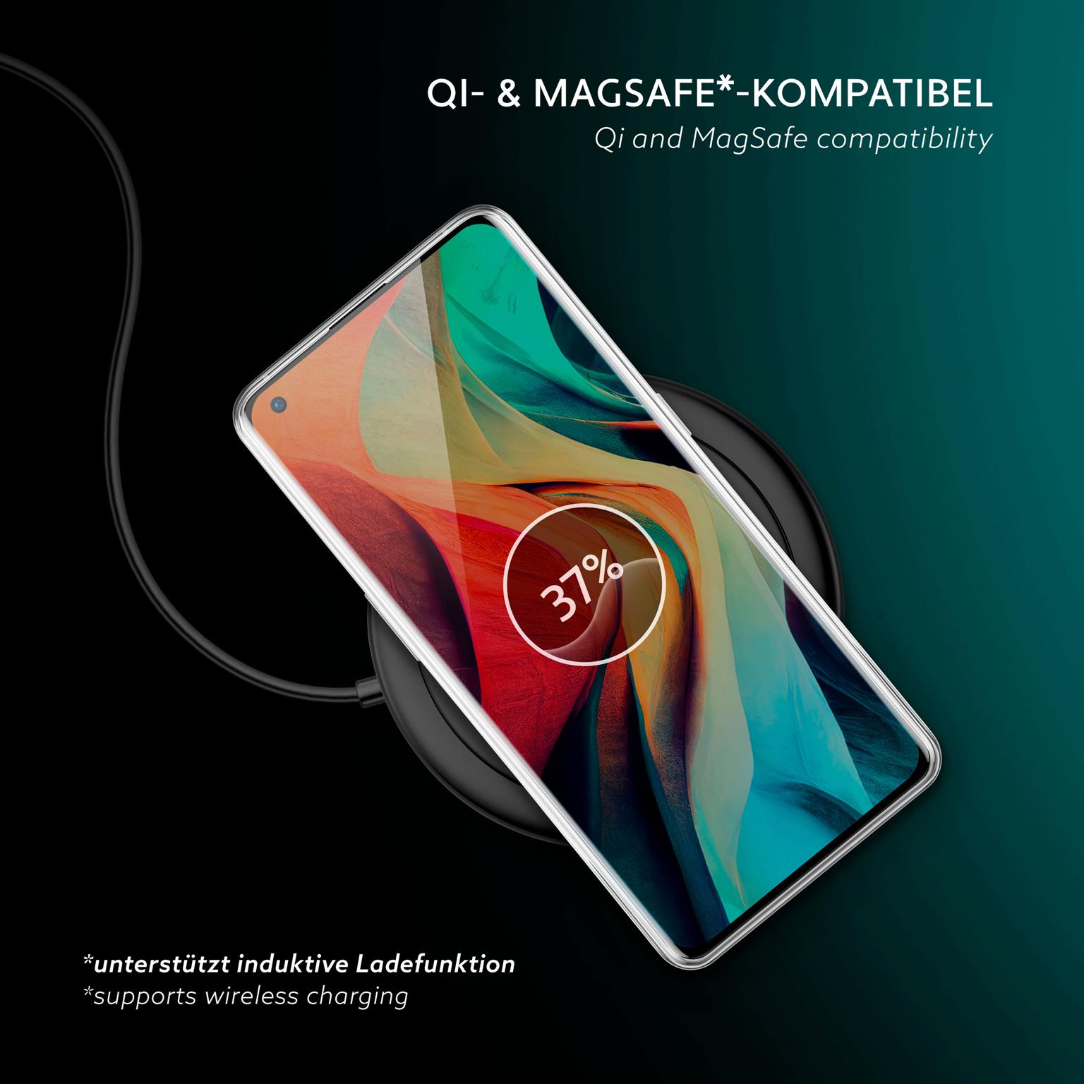 moex Aero Case OnePlus 9 Pro durchsichtig aus Silikon – Weiteres Produktbild 6