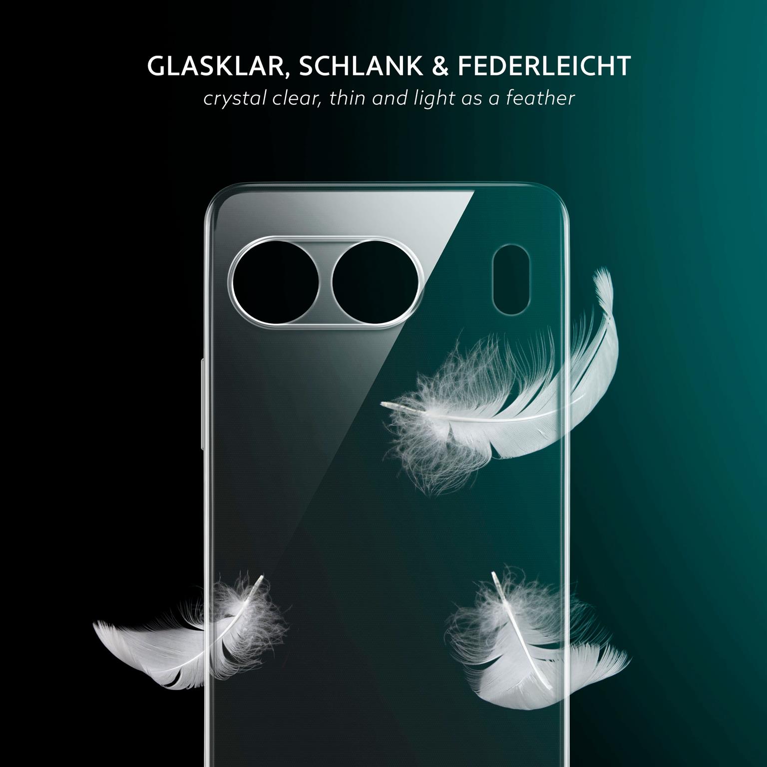 moex Aero Case OnePlus Nord 4 durchsichtig aus Silikon – Weiteres Produktbild 3