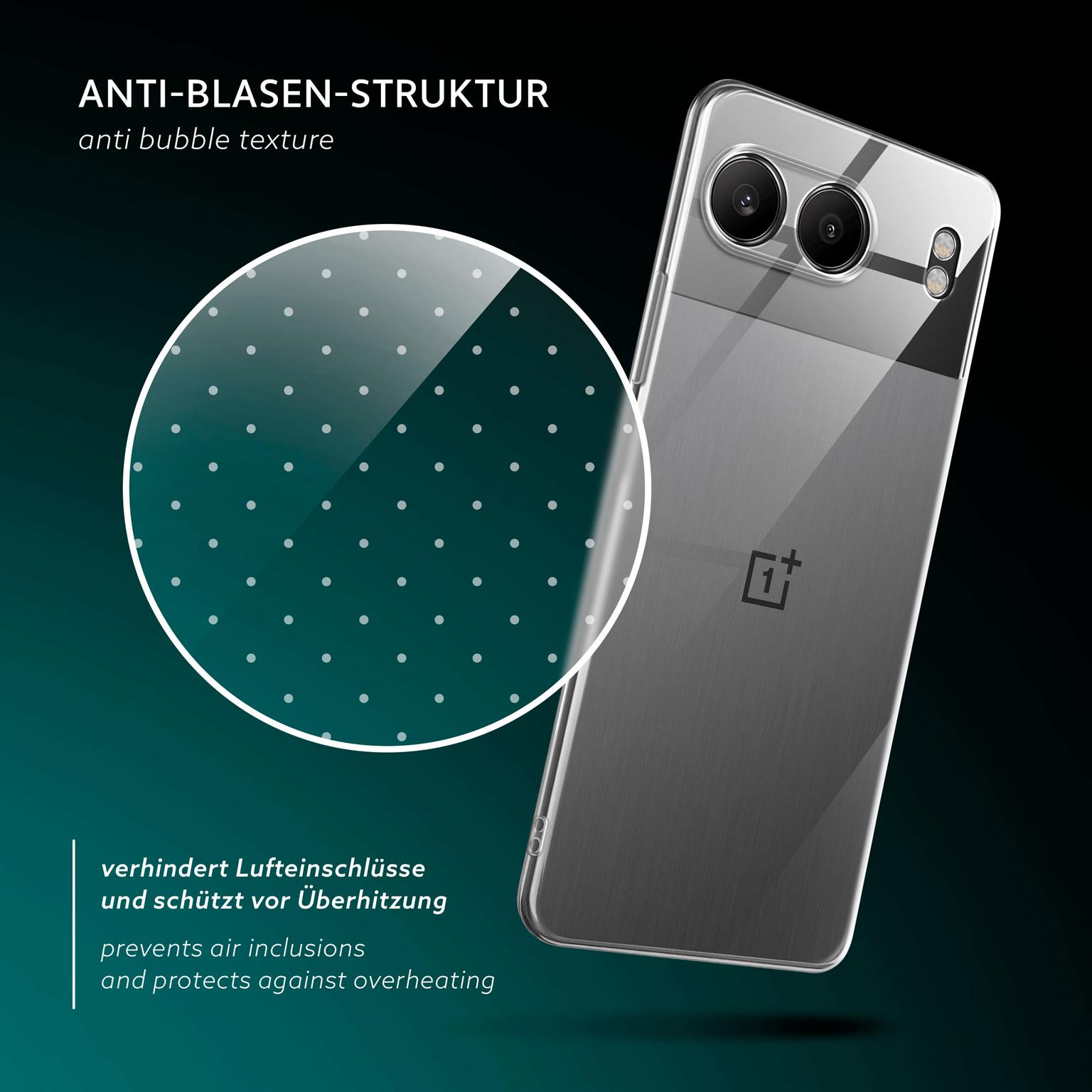 moex Aero Case OnePlus Nord 4 durchsichtig aus Silikon – Weiteres Produktbild 6