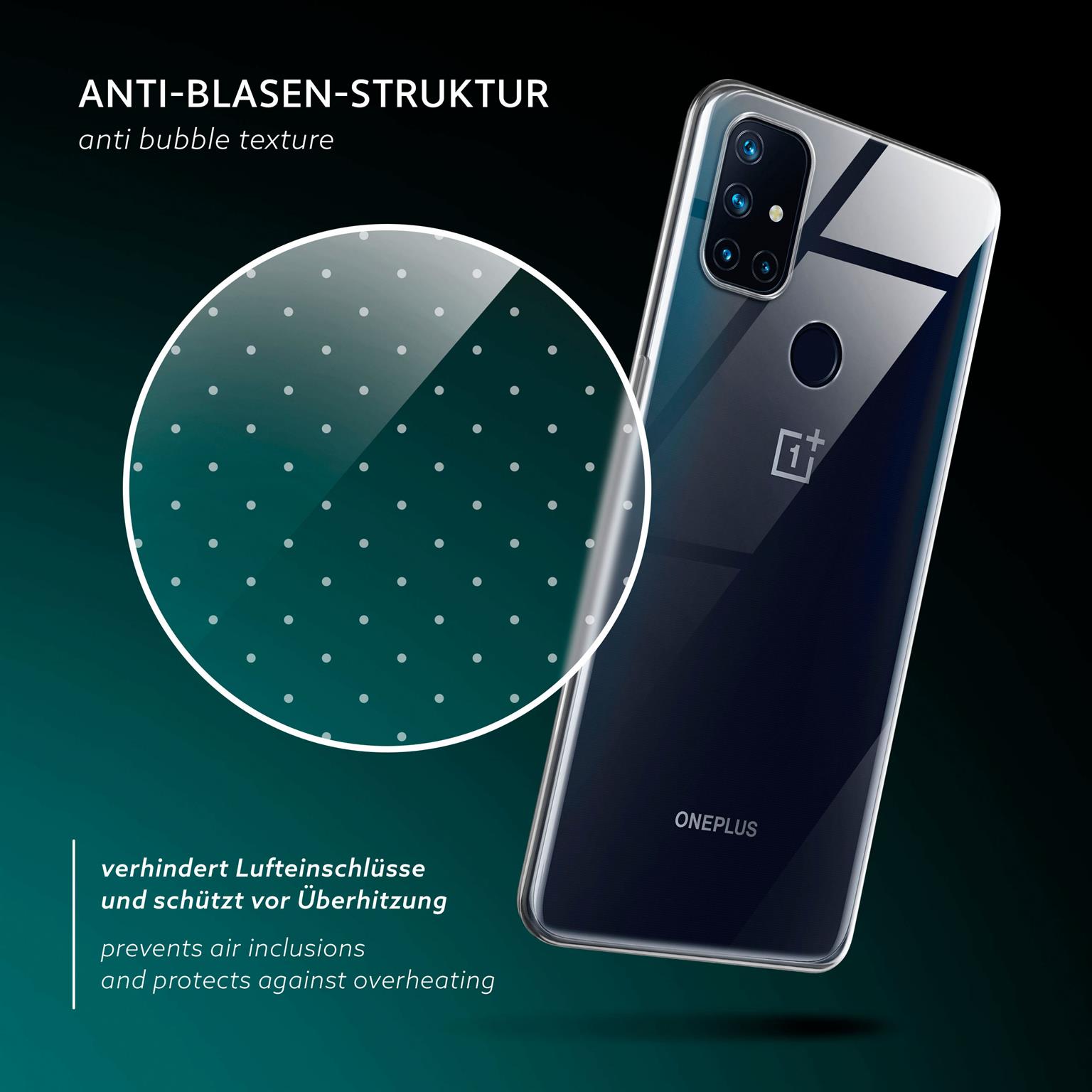 moex Aero Case OnePlus Nord N10 5G durchsichtig aus Silikon – Weiteres Produktbild 5