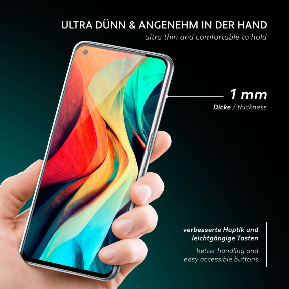 moex Aero Case OnePlus Nord N100 durchsichtig aus Silikon – Weiteres Produktbild 2