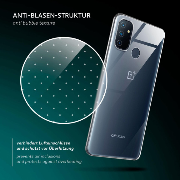 moex Aero Case OnePlus Nord N100 durchsichtig aus Silikon – Weiteres Produktbild 6