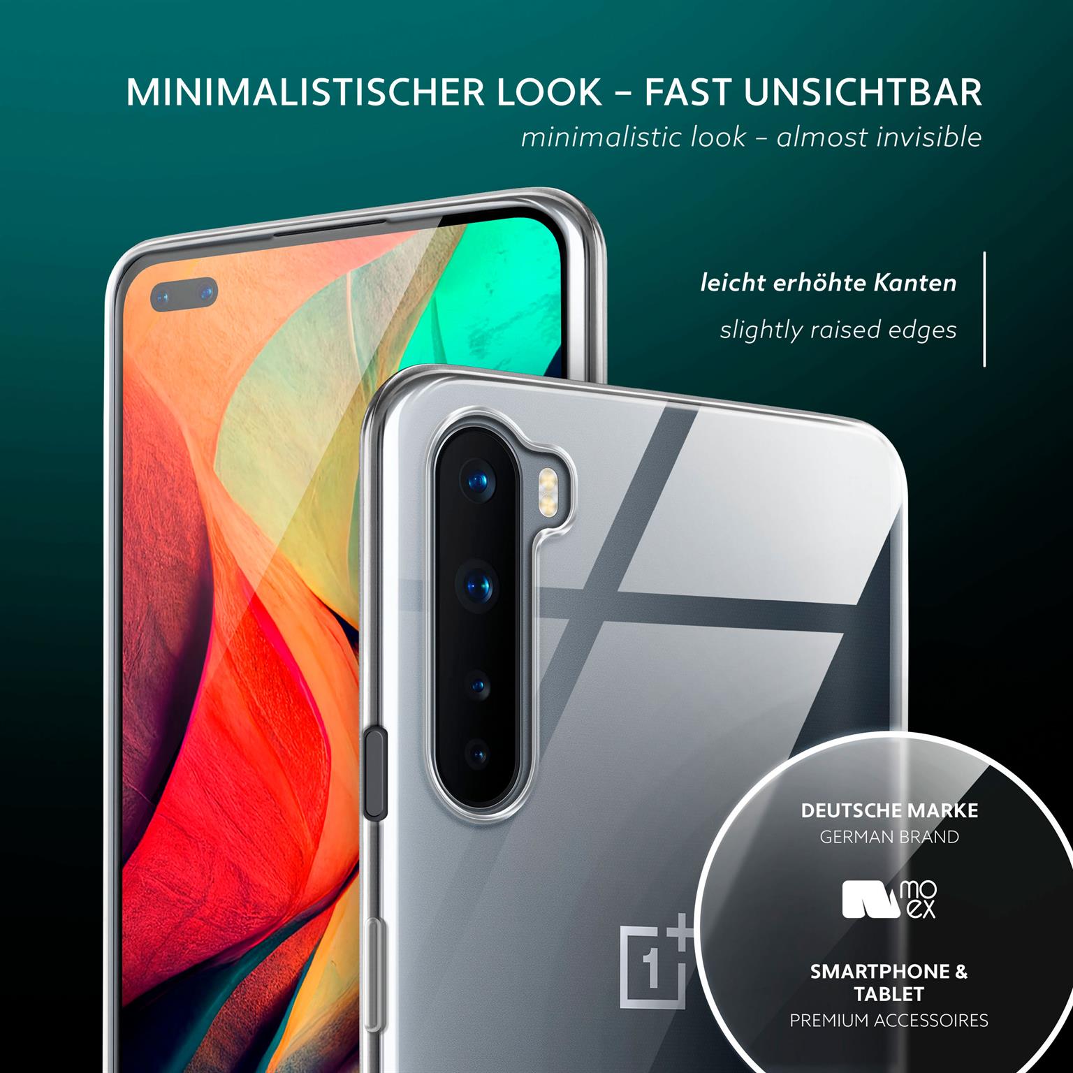 moex Aero Case OnePlus Nord durchsichtig aus Silikon – Weiteres Produktbild 4 moex Aero Case OnePlus Nord durchsichtig aus Silikon – Weiteres Produktbild 4