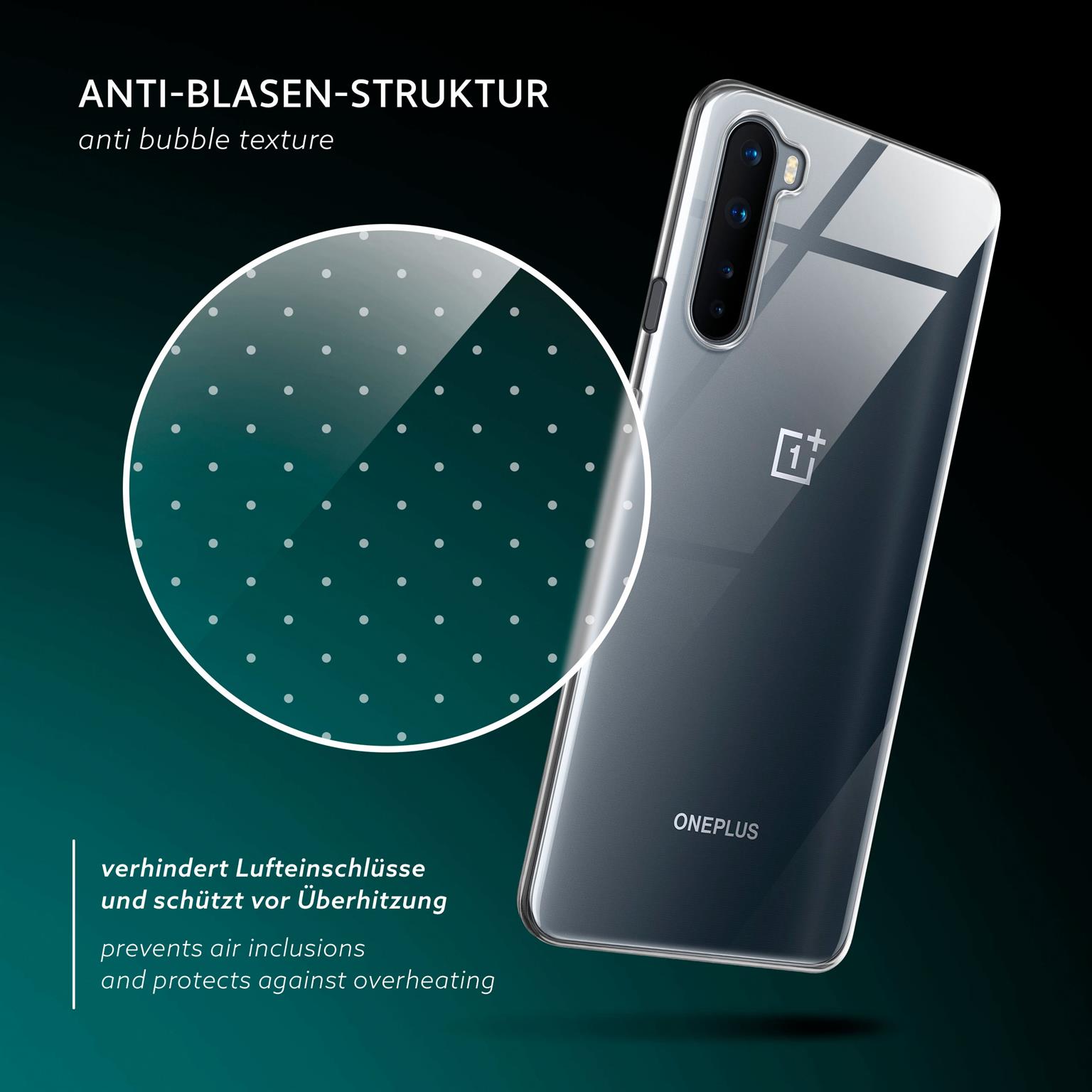 moex Aero Case OnePlus Nord durchsichtig aus Silikon – Weiteres Produktbild 6 moex Aero Case OnePlus Nord durchsichtig aus Silikon – Weiteres Produktbild 6