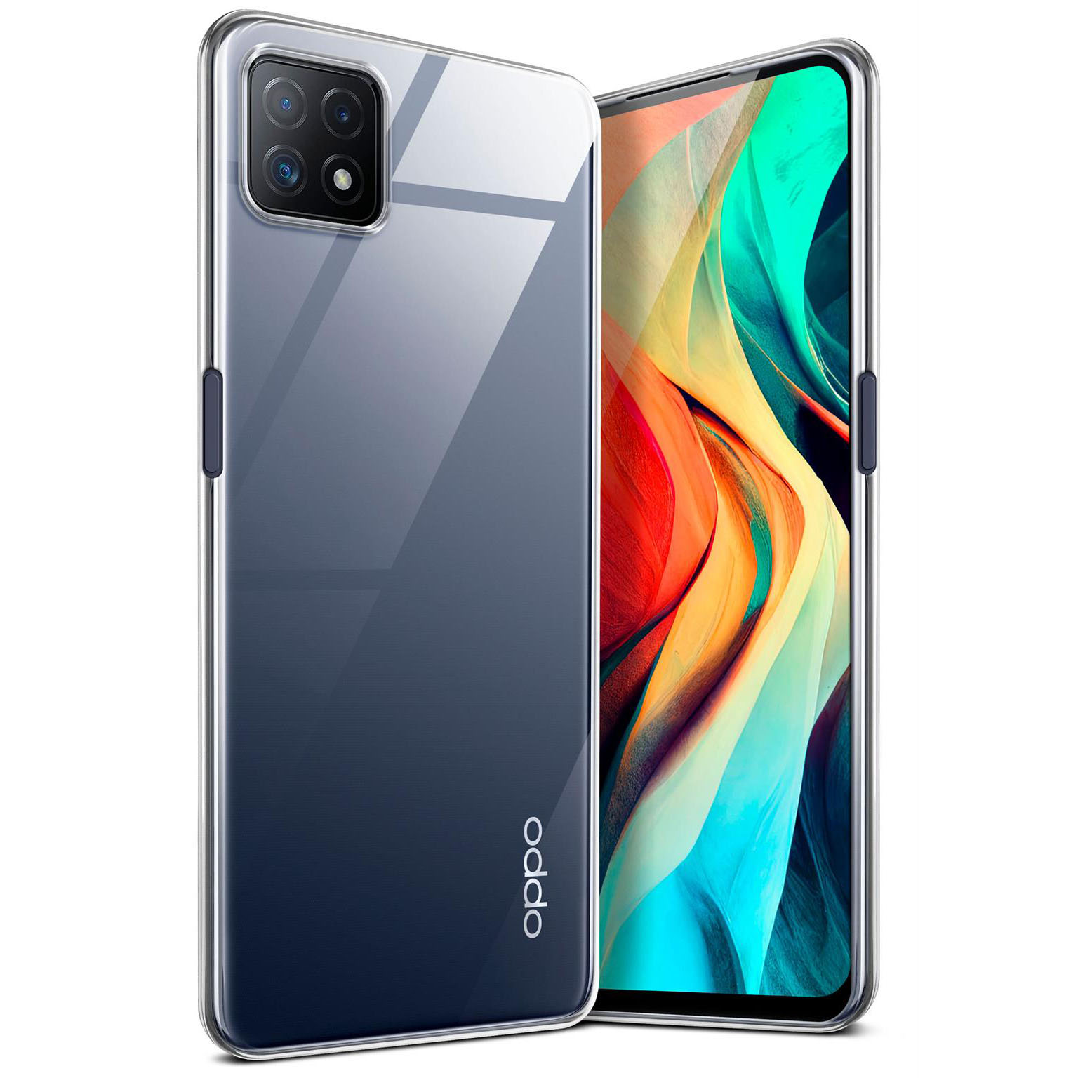 moex Aero Case Oppo A73 5G durchsichtig aus Silikon – undefined