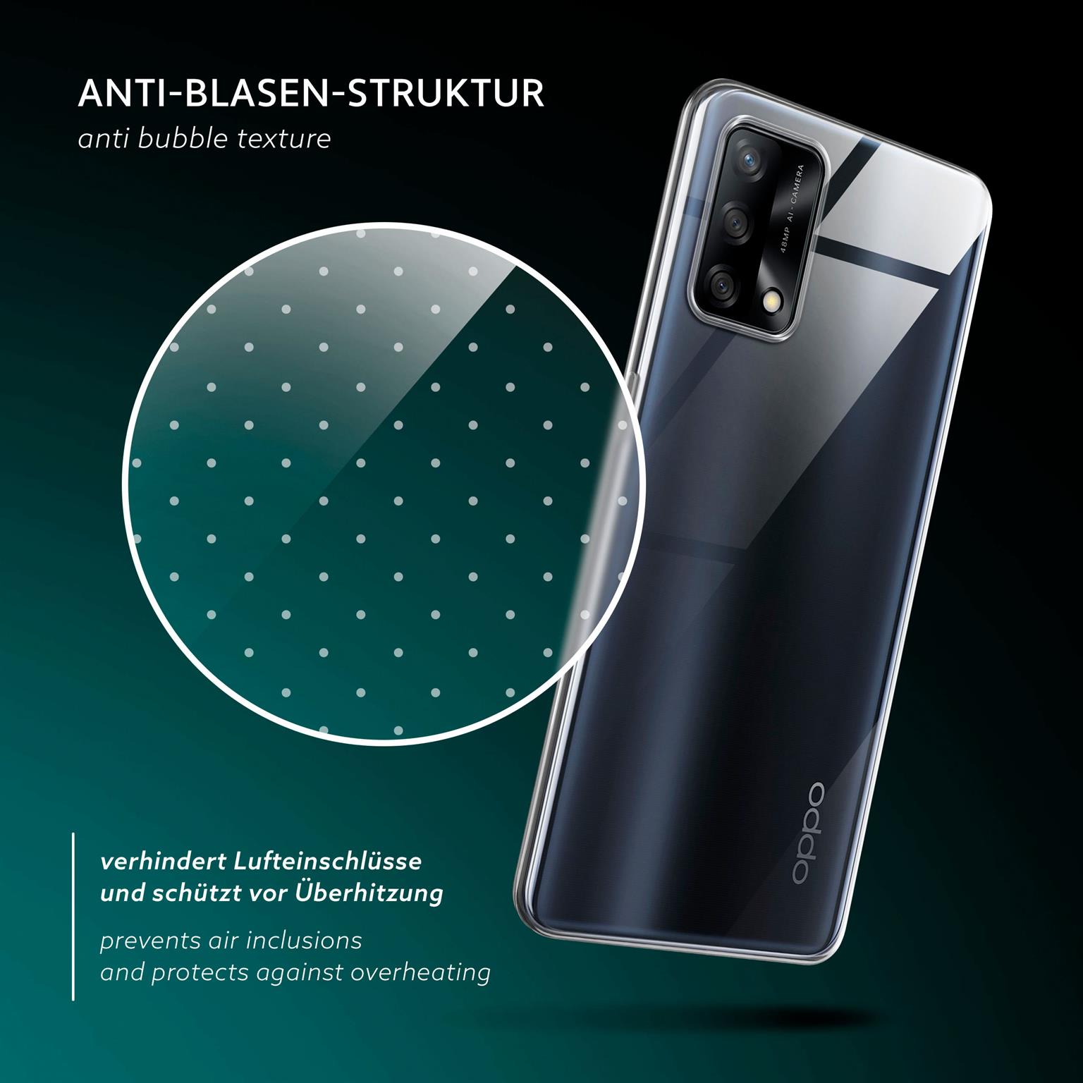 moex Aero Case Oppo A74 (4G) durchsichtig aus Silikon – Weiteres Produktbild 6