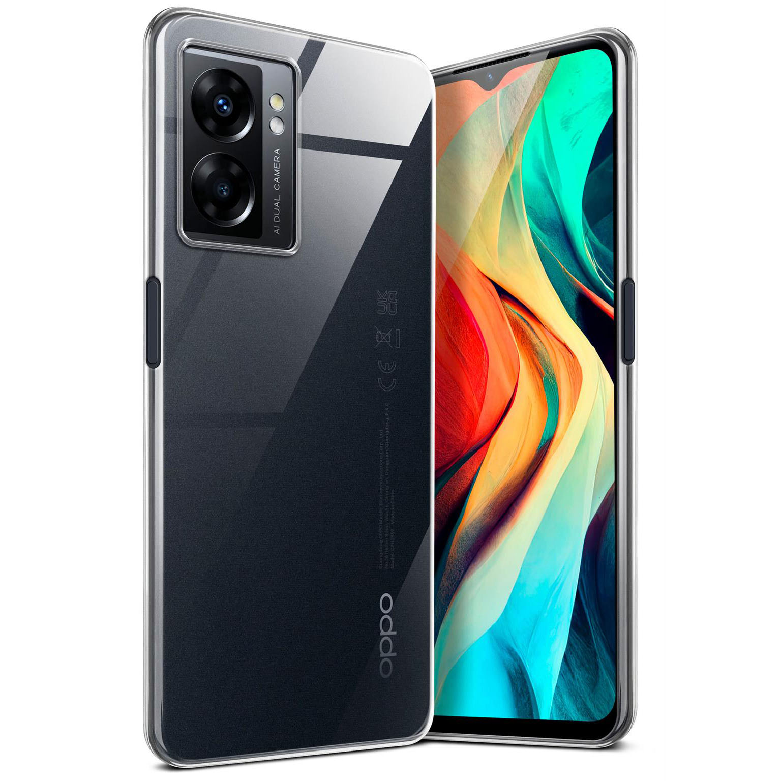 moex Aero Case Oppo A77 5G durchsichtig aus Silikon – Crystal-Clear