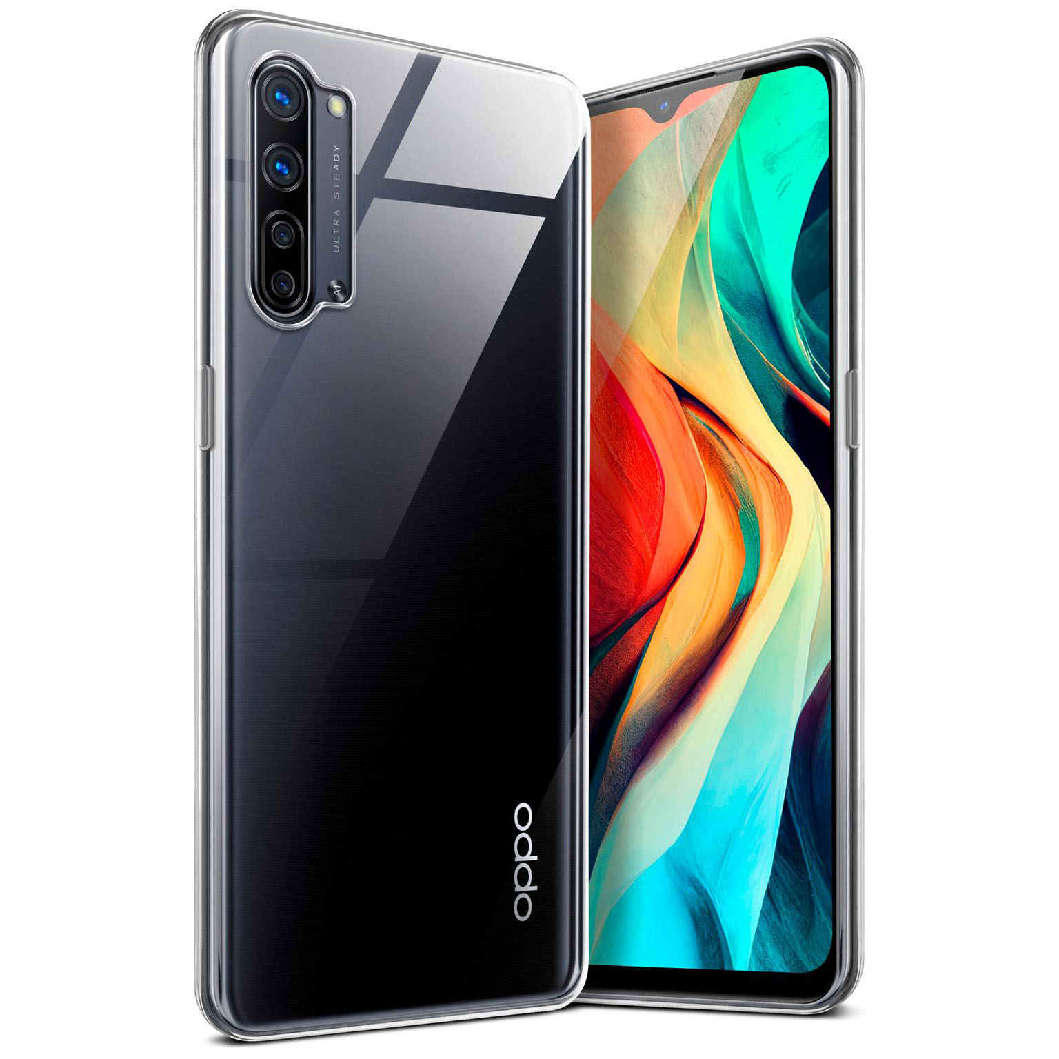moex Aero Case Oppo Find X2 Lite durchsichtig aus Silikon – Crystal-Clear