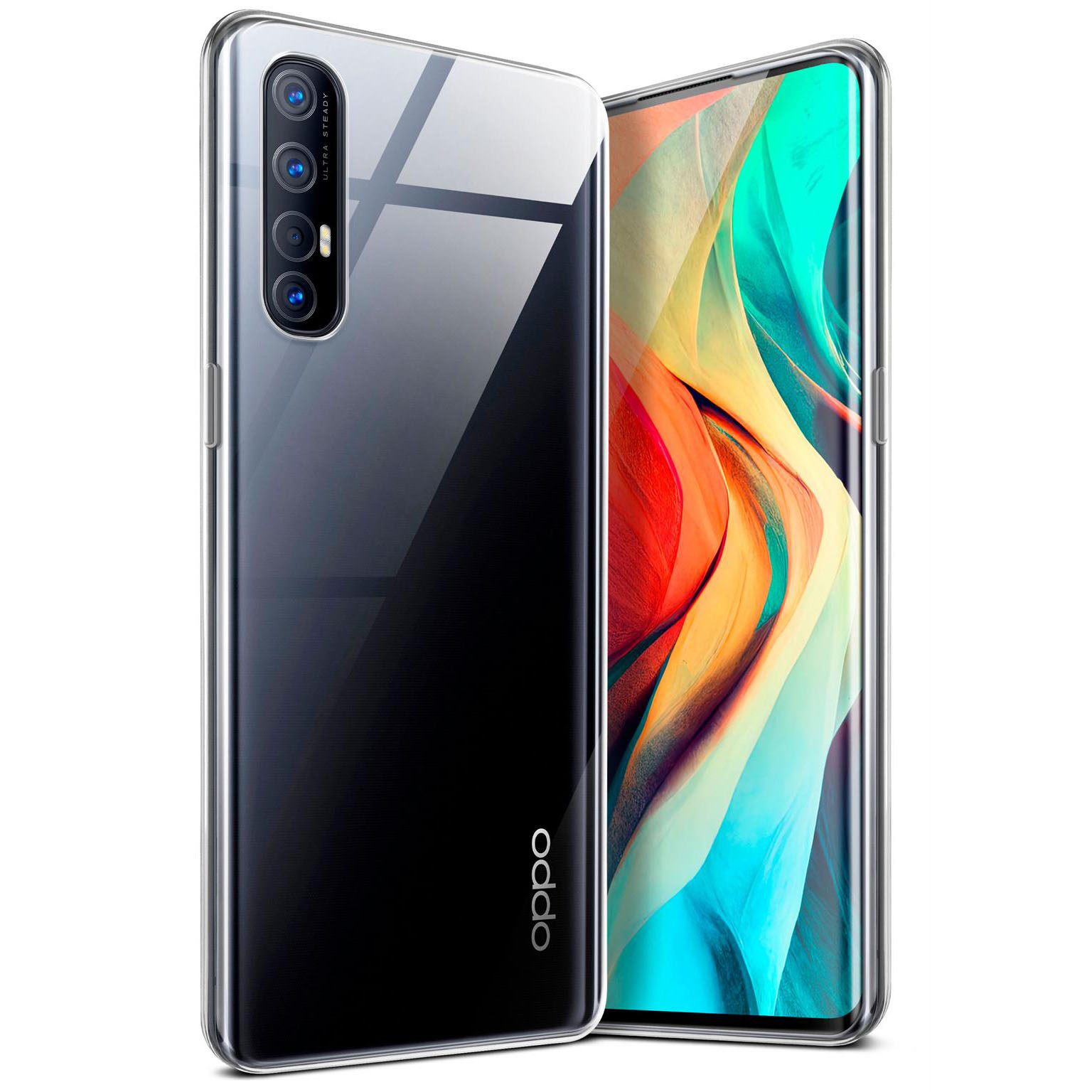 moex Aero Case Oppo Find X2 Neo durchsichtig aus Silikon – undefined