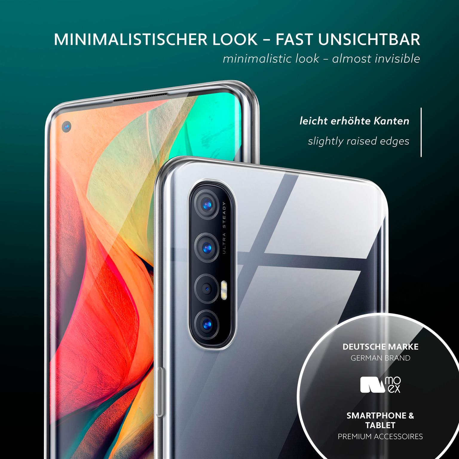 moex Aero Case Oppo Find X2 Neo durchsichtig aus Silikon – Weiteres Produktbild 3