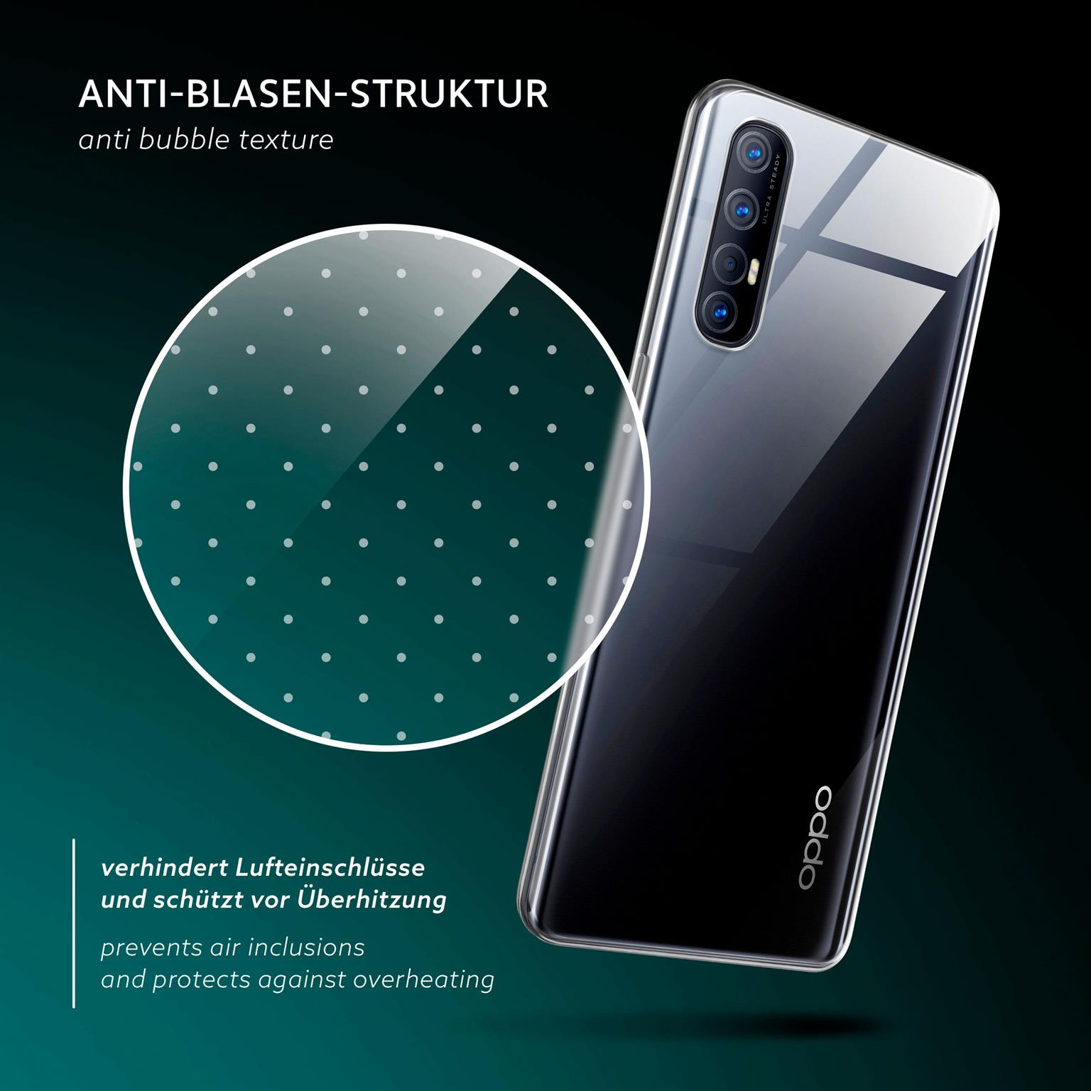 moex Aero Case Oppo Find X2 Neo durchsichtig aus Silikon – Weiteres Produktbild 5
