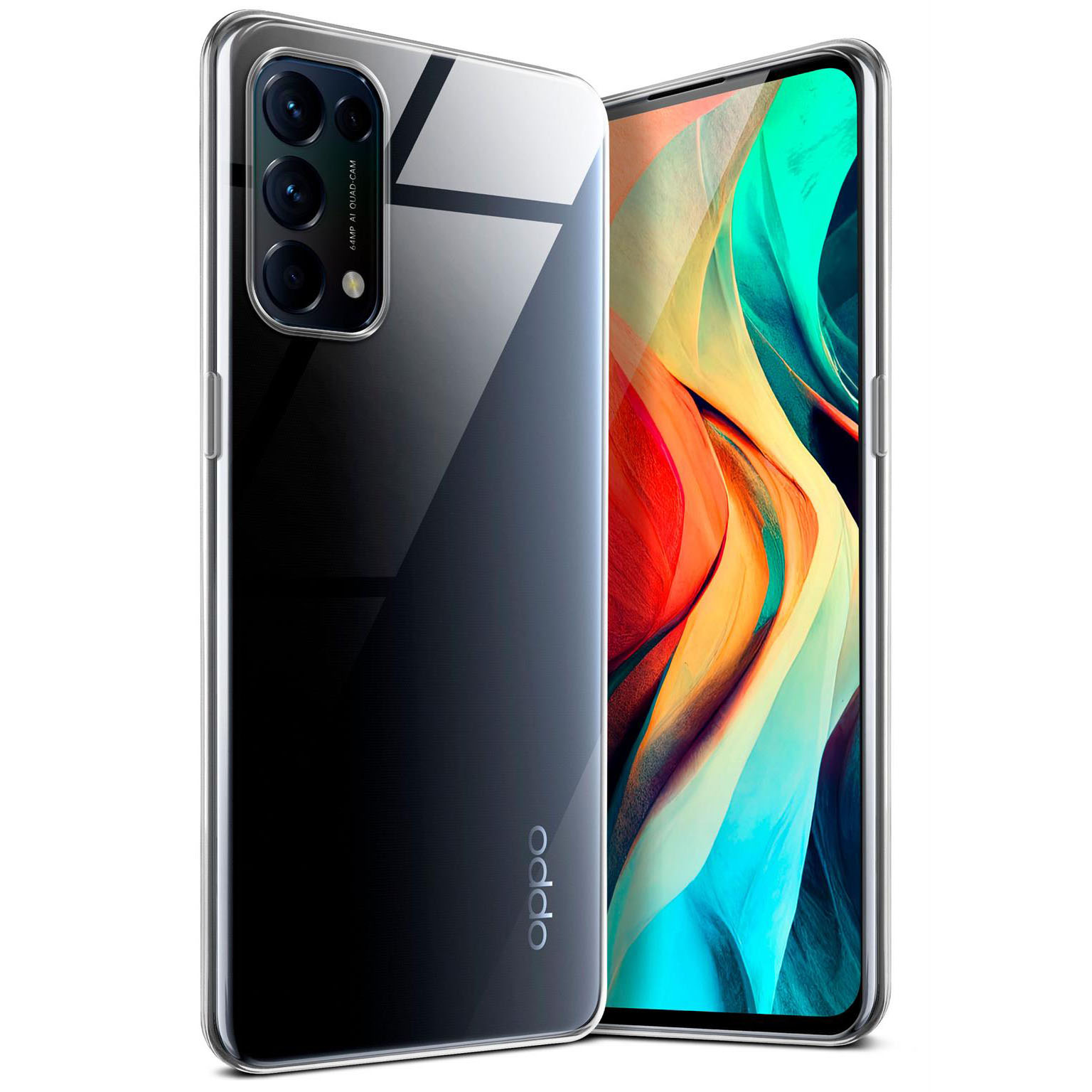 moex Aero Case Oppo Find X3 Lite durchsichtig aus Silikon – undefined