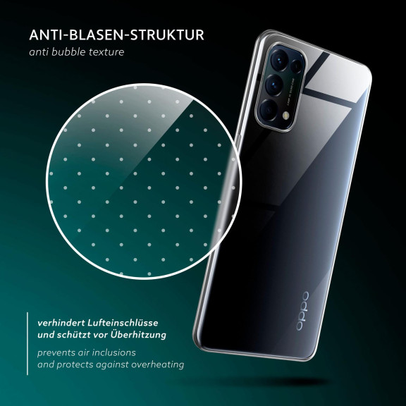 moex Aero Case Oppo Find X3 Lite durchsichtig aus Silikon – Weiteres Produktbild 6