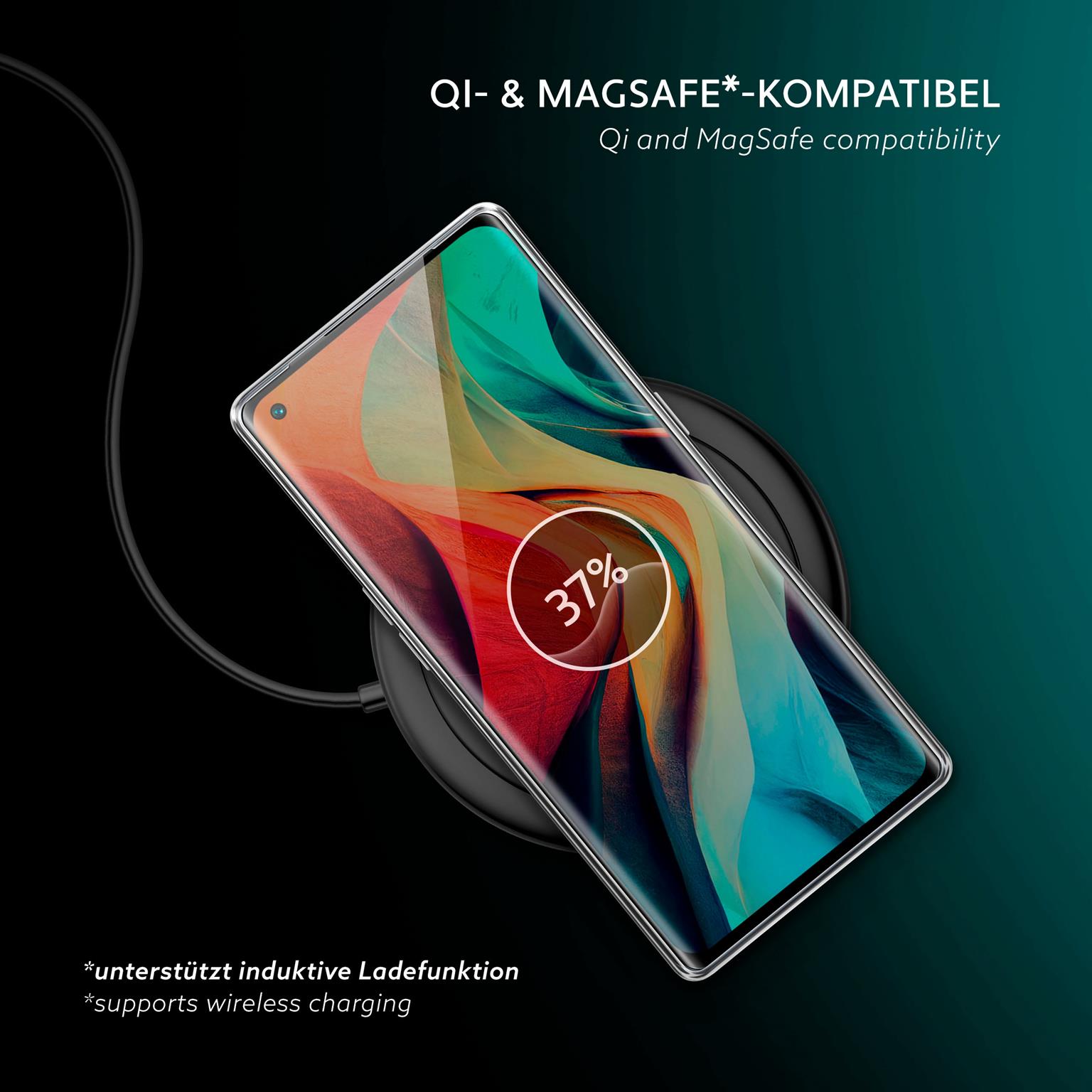 moex Aero Case Oppo Find X3 Neo durchsichtig aus Silikon – Weiteres Produktbild 6