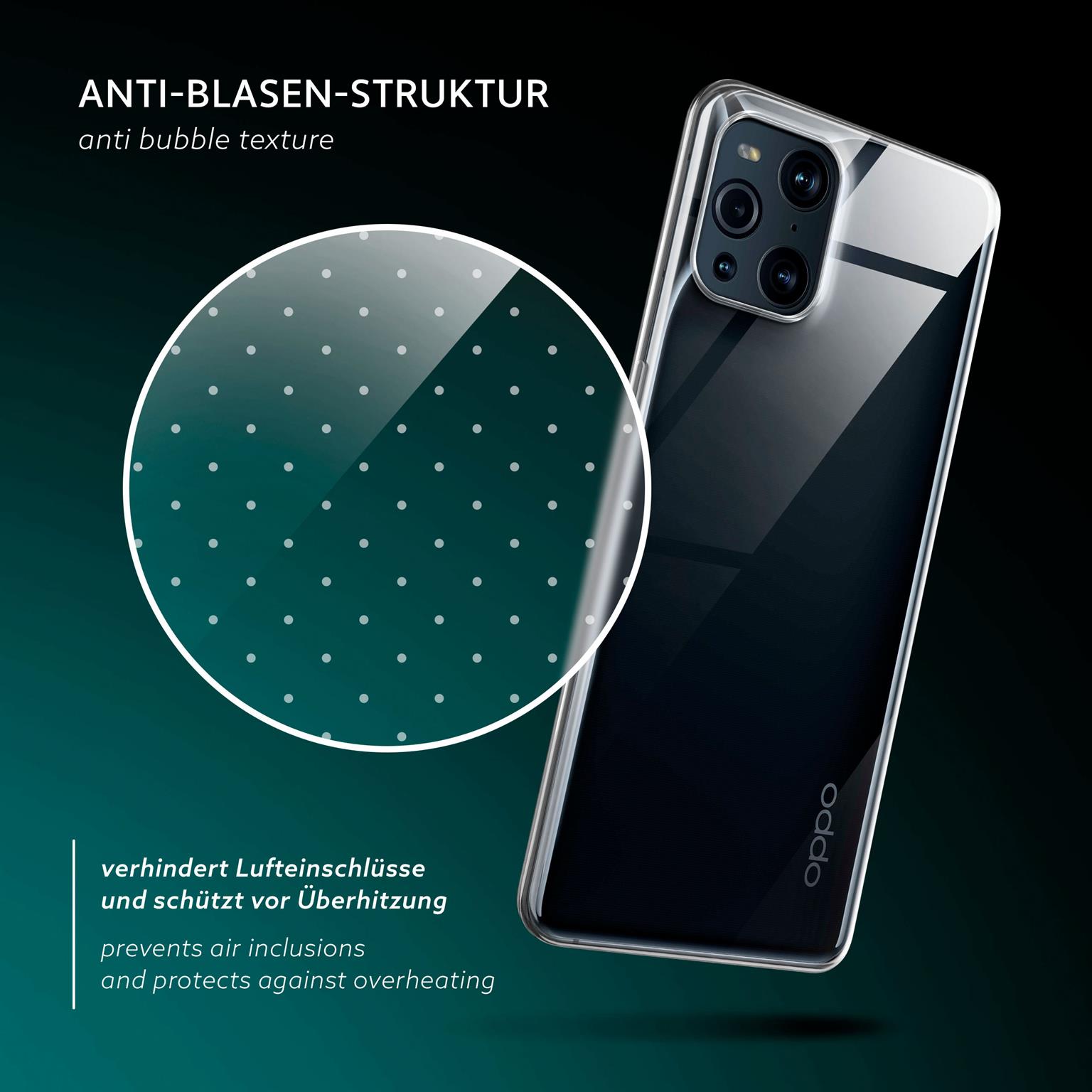 moex Aero Case Oppo Find X3 Pro durchsichtig aus Silikon – Weiteres Produktbild 6 moex Aero Case Oppo Find X3 Pro durchsichtig aus Silikon – Weiteres Produktbild 6