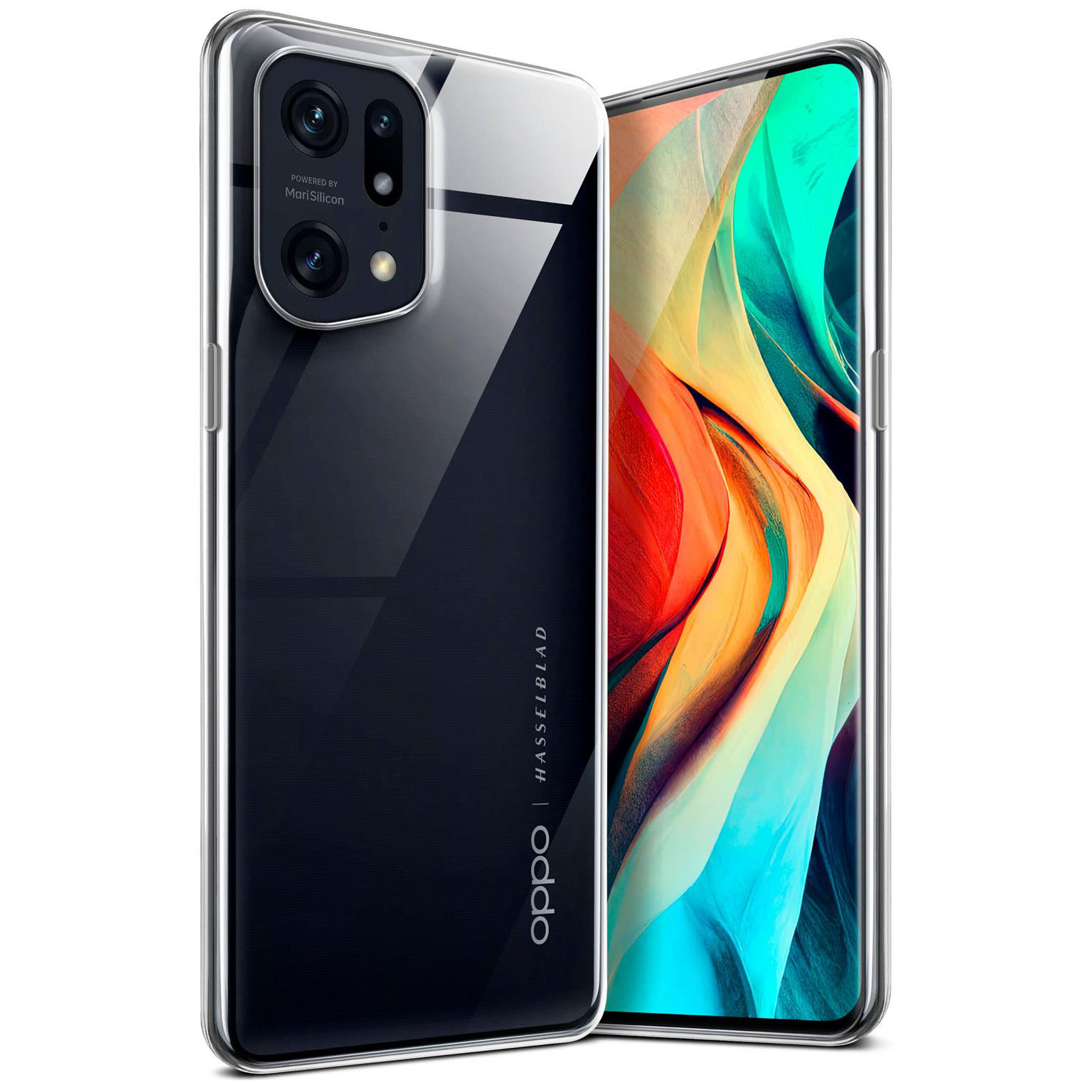 moex Aero Case Oppo Find X5 Pro durchsichtig aus Silikon – undefined