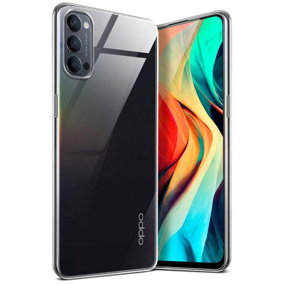 moex Aero Case Oppo Reno4 5G durchsichtig aus Silikon – Weiteres Produktbild 1