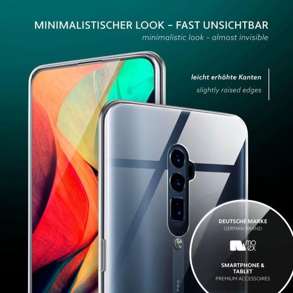 moex Aero Case Oppo Reno 5G durchsichtig aus Silikon – Weiteres Produktbild 4