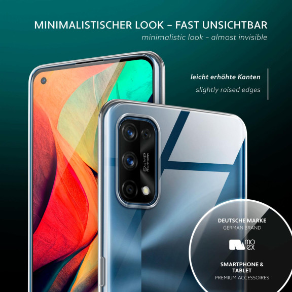 moex Aero Case Realme 7 Pro durchsichtig aus Silikon – Weiteres Produktbild 4
