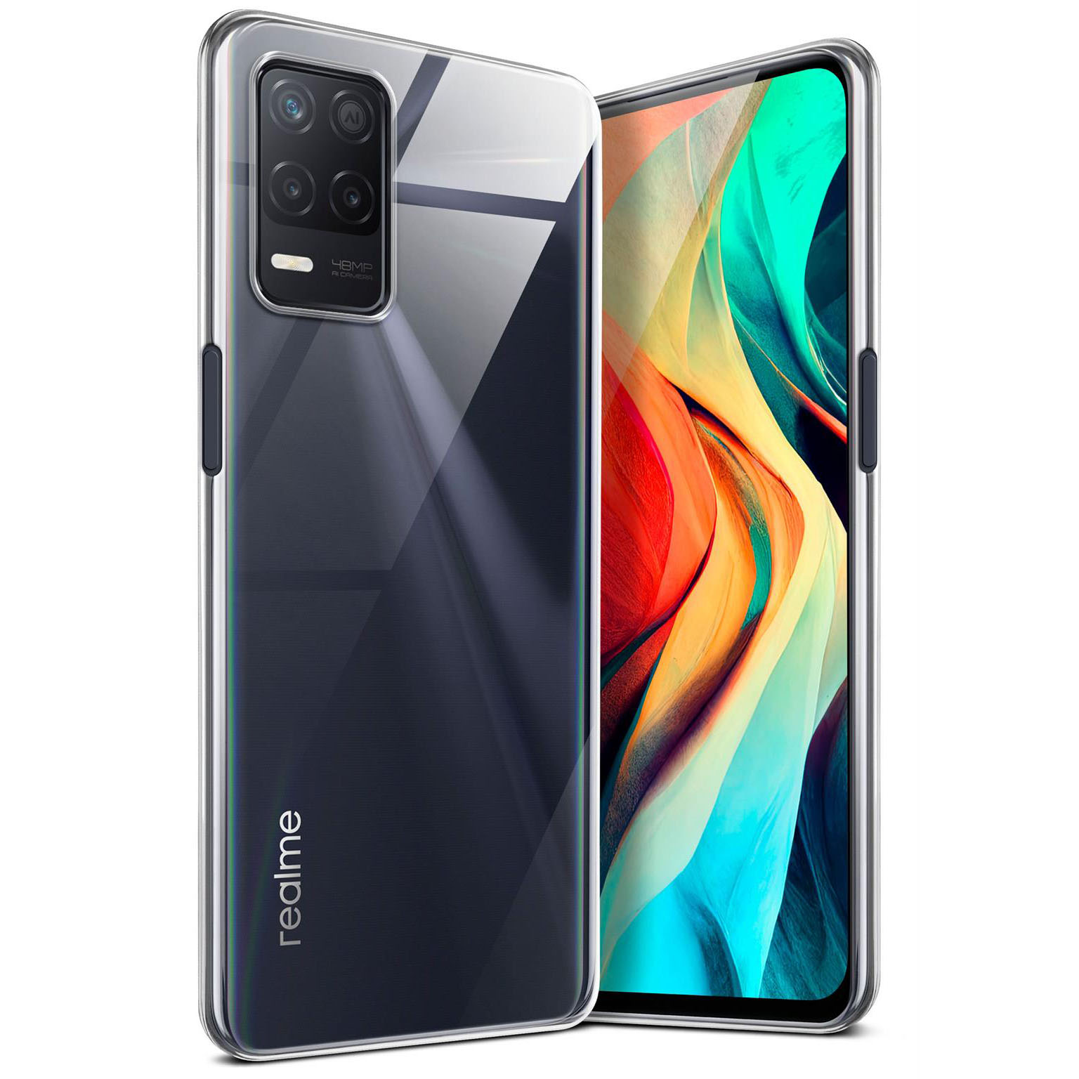 moex Aero Case Realme 8 5G durchsichtig aus Silikon – undefined