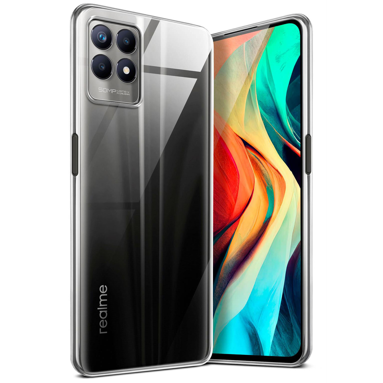 moex Aero Case Realme 8i durchsichtig aus Silikon – undefined