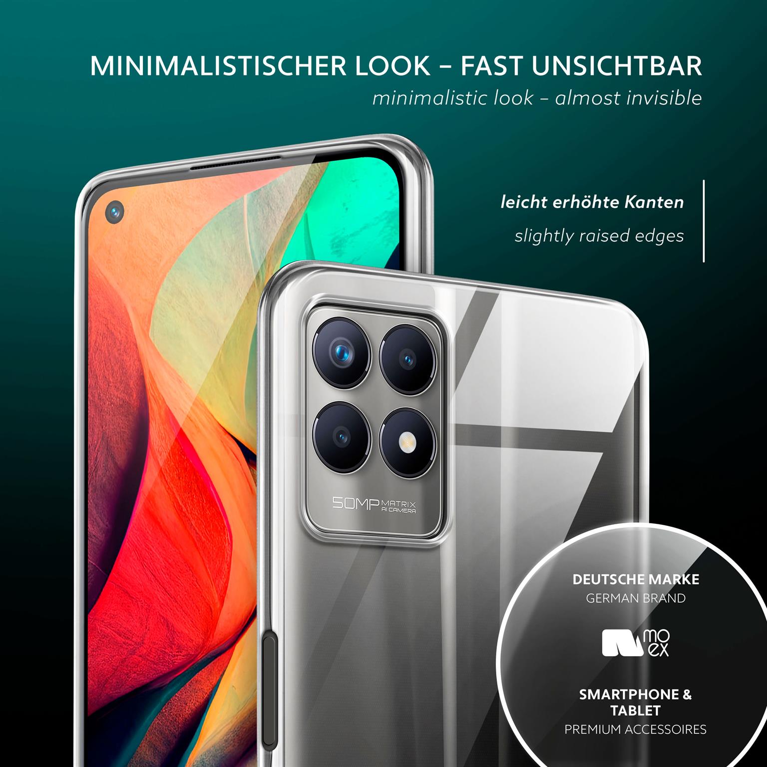 moex Aero Case Realme 8i durchsichtig aus Silikon – Weiteres Produktbild 4 moex Aero Case Realme 8i durchsichtig aus Silikon – Weiteres Produktbild 4