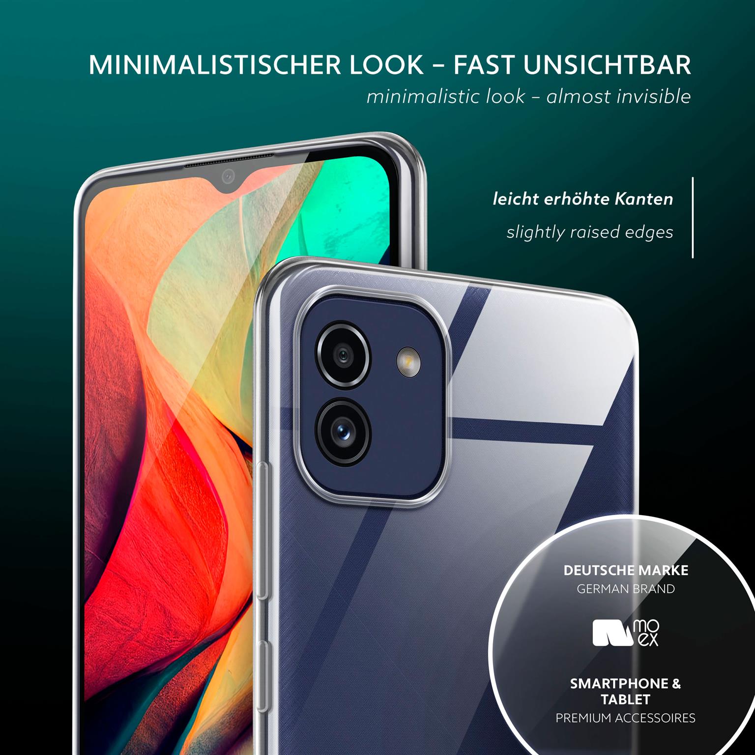 moex Aero Case Samsung Galaxy A03 durchsichtig aus Silikon – Weiteres Produktbild 4 moex Aero Case Samsung Galaxy A03 durchsichtig aus Silikon – Weiteres Produktbild 4