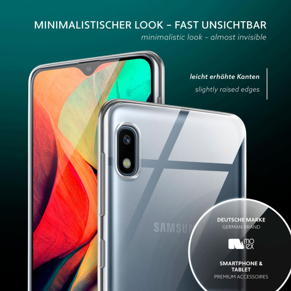 moex Aero Case Samsung Galaxy A10 durchsichtig aus Silikon – Weiteres Produktbild 4