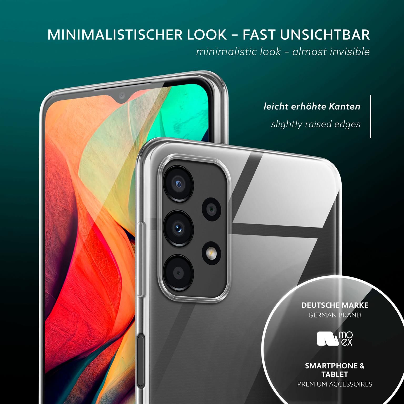 moex Aero Case Samsung Galaxy A13 (4G) durchsichtig aus Silikon – Weiteres Produktbild 4 moex Aero Case Samsung Galaxy A13 (4G) durchsichtig aus Silikon – Weiteres Produktbild 4