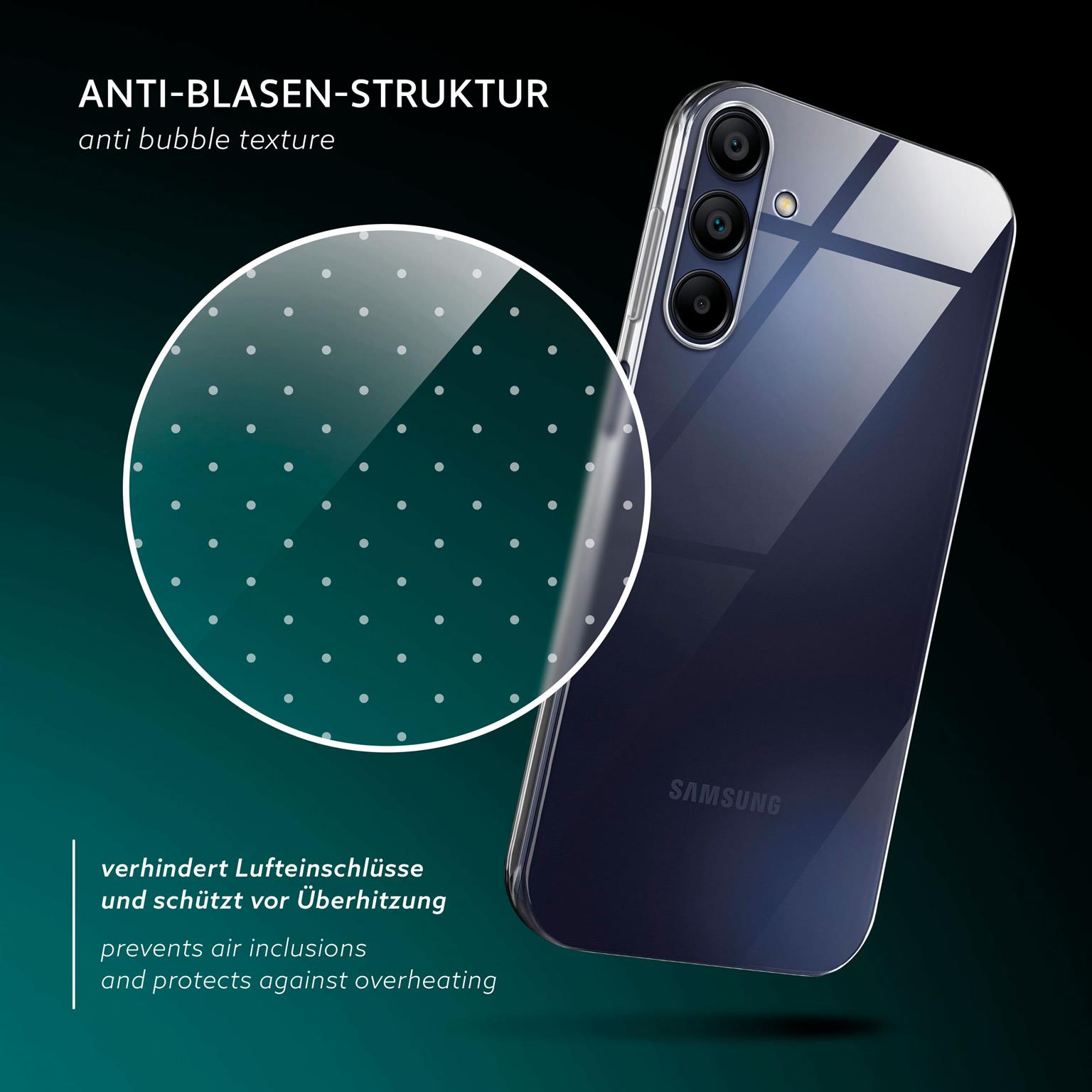 moex Aero Case Samsung Galaxy A15 5G durchsichtig aus Silikon – Weiteres Produktbild 6 moex Aero Case Samsung Galaxy A15 5G durchsichtig aus Silikon – Weiteres Produktbild 6