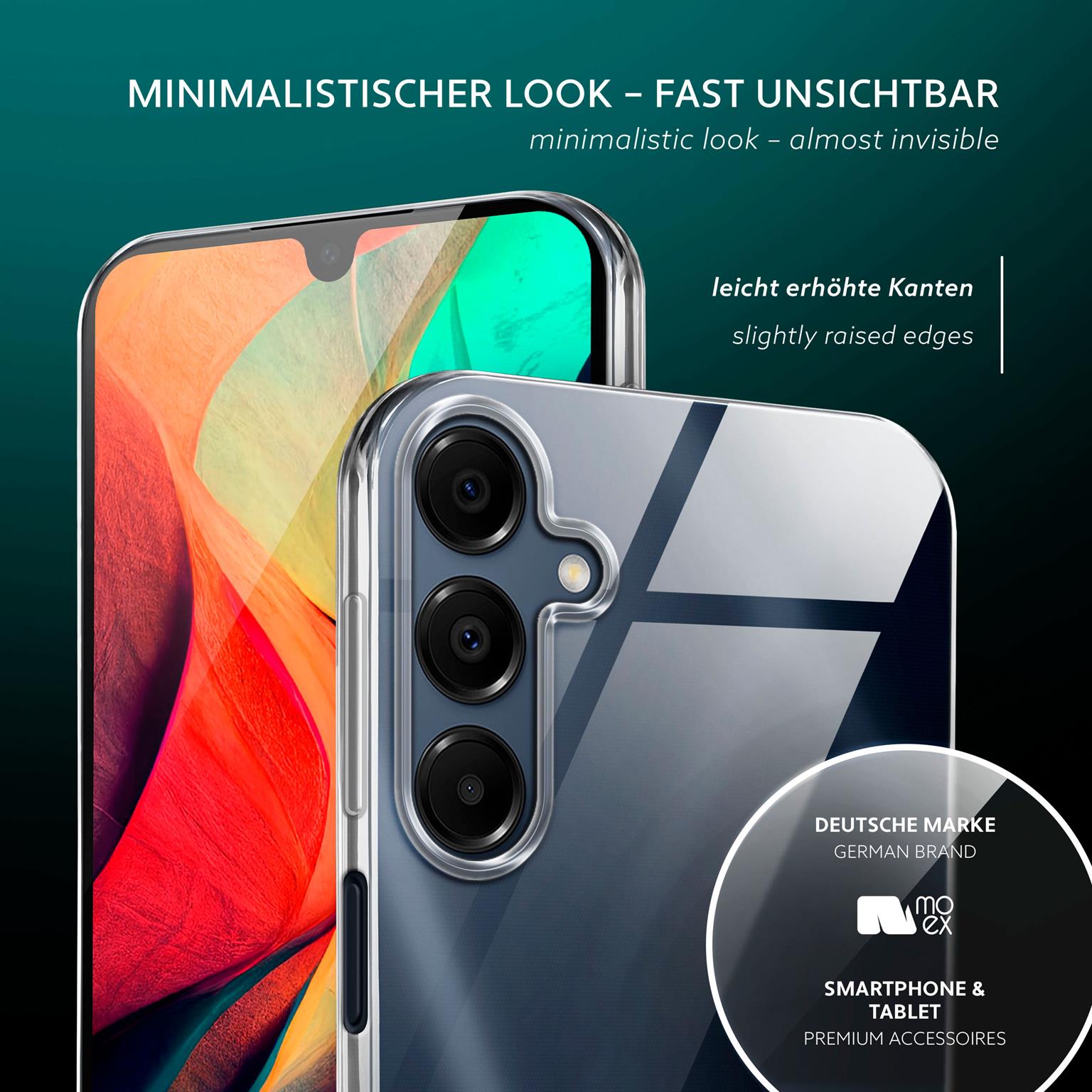 moex Aero Case Samsung Galaxy A16 (4G) durchsichtig aus Silikon – Weiteres Produktbild 4