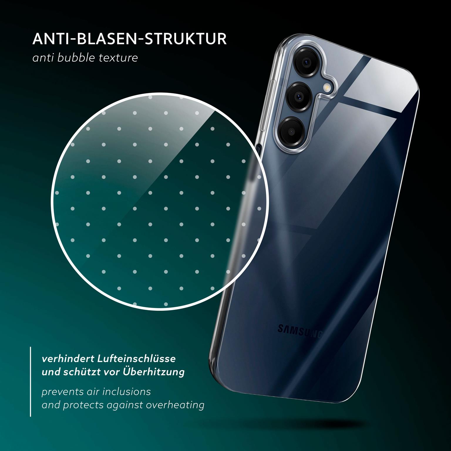 moex Aero Case Samsung Galaxy A16 5G durchsichtig aus Silikon – Weiteres Produktbild 5