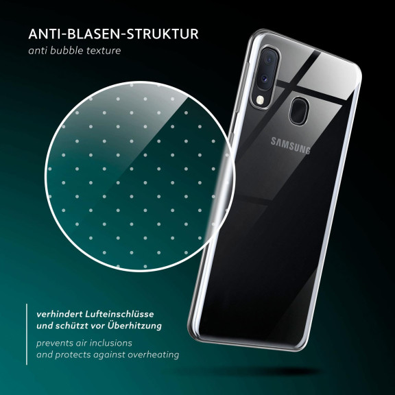 moex Aero Case Samsung Galaxy A20e durchsichtig aus Silikon – Weiteres Produktbild 6 moex Aero Case Samsung Galaxy A20e durchsichtig aus Silikon – Weiteres Produktbild 6