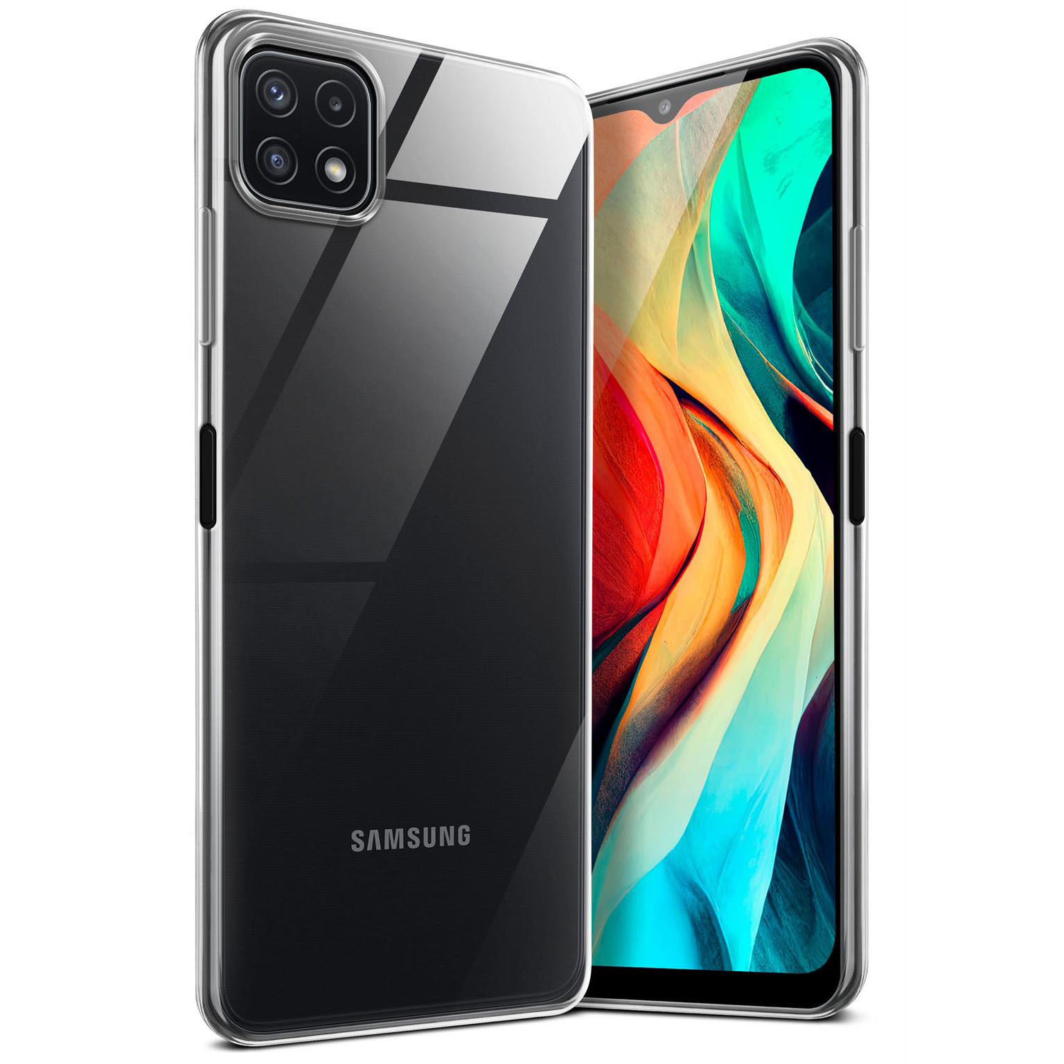 moex Aero Case Samsung Galaxy A22 5G durchsichtig aus Silikon – Weiteres Produktbild 1 moex Aero Case Samsung Galaxy A22 5G durchsichtig aus Silikon – Weiteres Produktbild 1