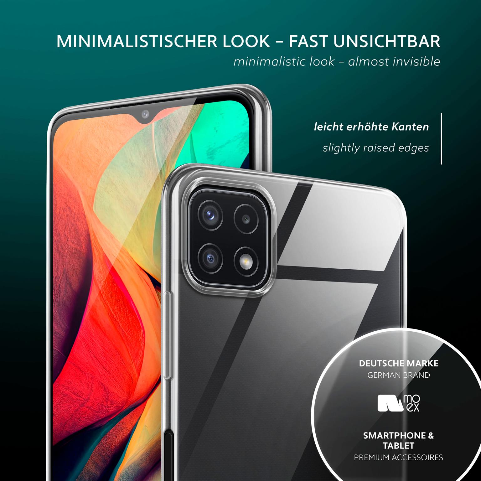 moex Aero Case Samsung Galaxy A22 5G durchsichtig aus Silikon – Weiteres Produktbild 4 moex Aero Case Samsung Galaxy A22 5G durchsichtig aus Silikon – Weiteres Produktbild 4