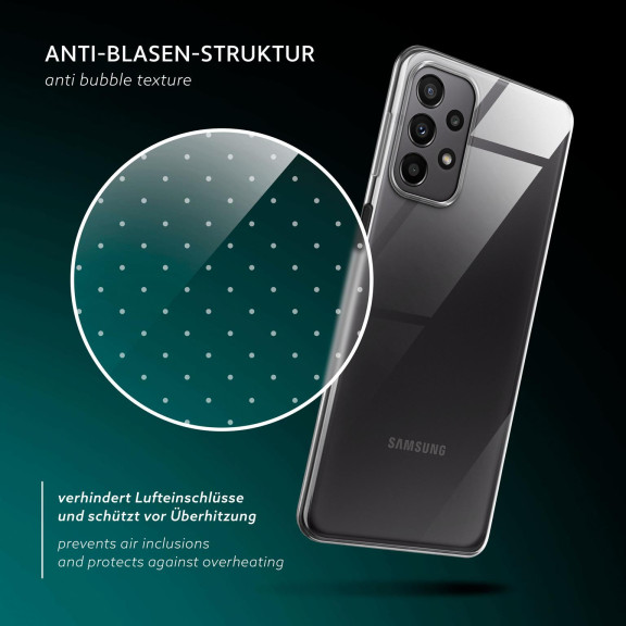 moex Aero Case Samsung Galaxy A23 5G durchsichtig aus Silikon – Weiteres Produktbild 6