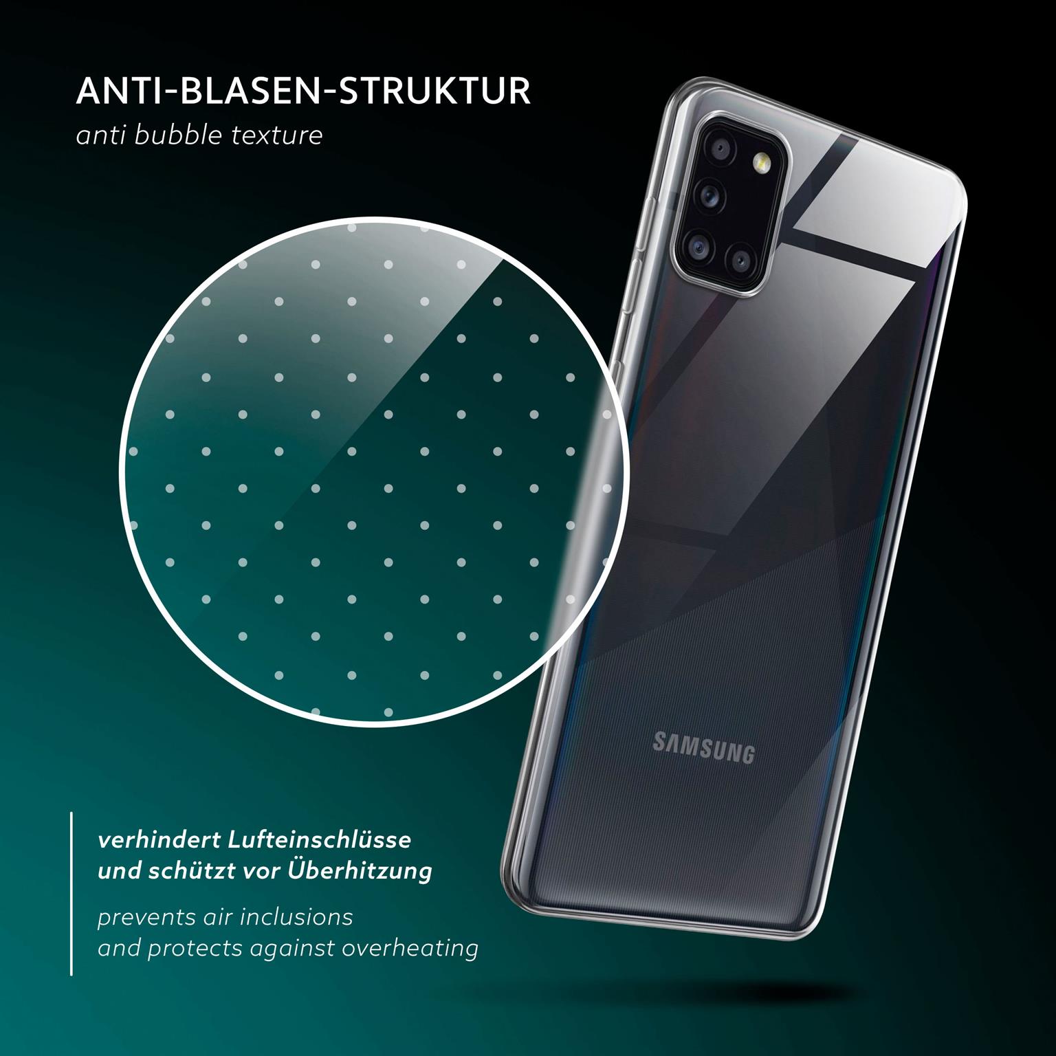 moex Aero Case Samsung Galaxy A31 durchsichtig aus Silikon – Weiteres Produktbild 6 moex Aero Case Samsung Galaxy A31 durchsichtig aus Silikon – Weiteres Produktbild 6