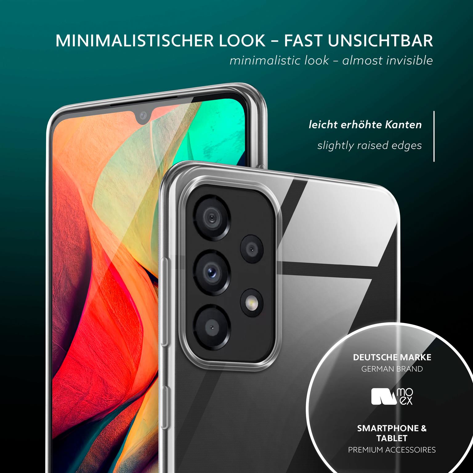 moex Aero Case Samsung Galaxy A33 5G durchsichtig aus Silikon – Weiteres Produktbild 4 moex Aero Case Samsung Galaxy A33 5G durchsichtig aus Silikon – Weiteres Produktbild 4