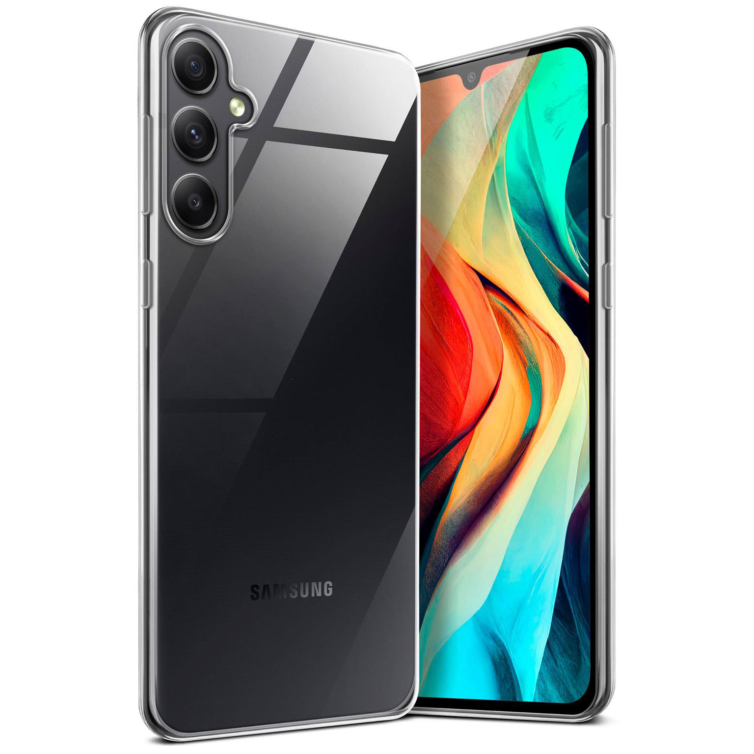 moex Aero Case Samsung Galaxy A34 5G durchsichtig aus Silikon – undefined