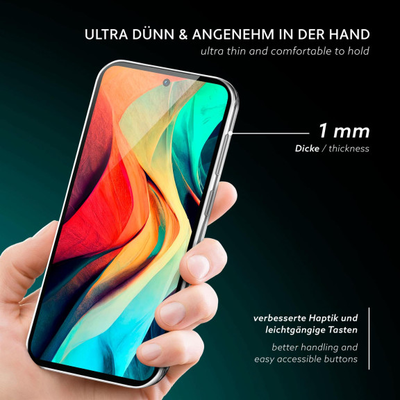 moex Aero Case Samsung Galaxy A35 5G durchsichtig aus Silikon – Weiteres Produktbild 2