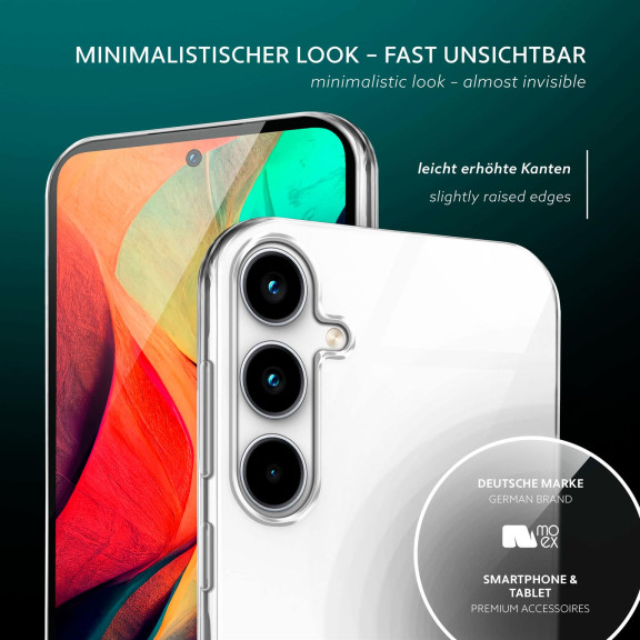 moex Aero Case Samsung Galaxy A35 5G durchsichtig aus Silikon – Weiteres Produktbild 4